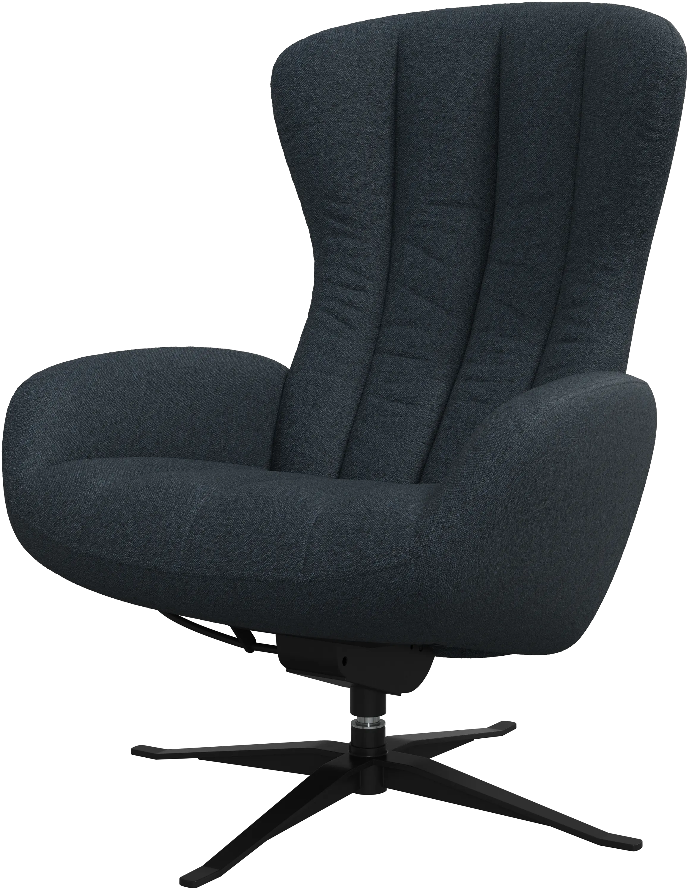 Tilburg recliner with swivel function and adjustable headrest