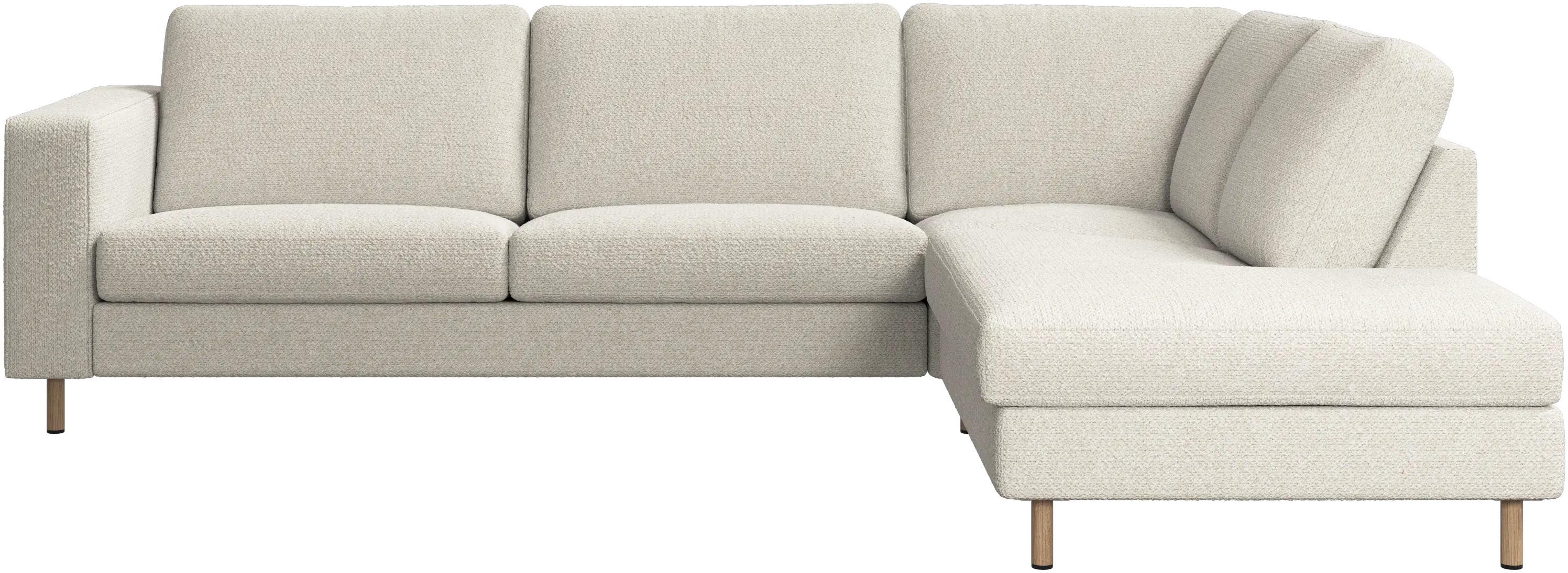 Sofá de canto Indivi à direita