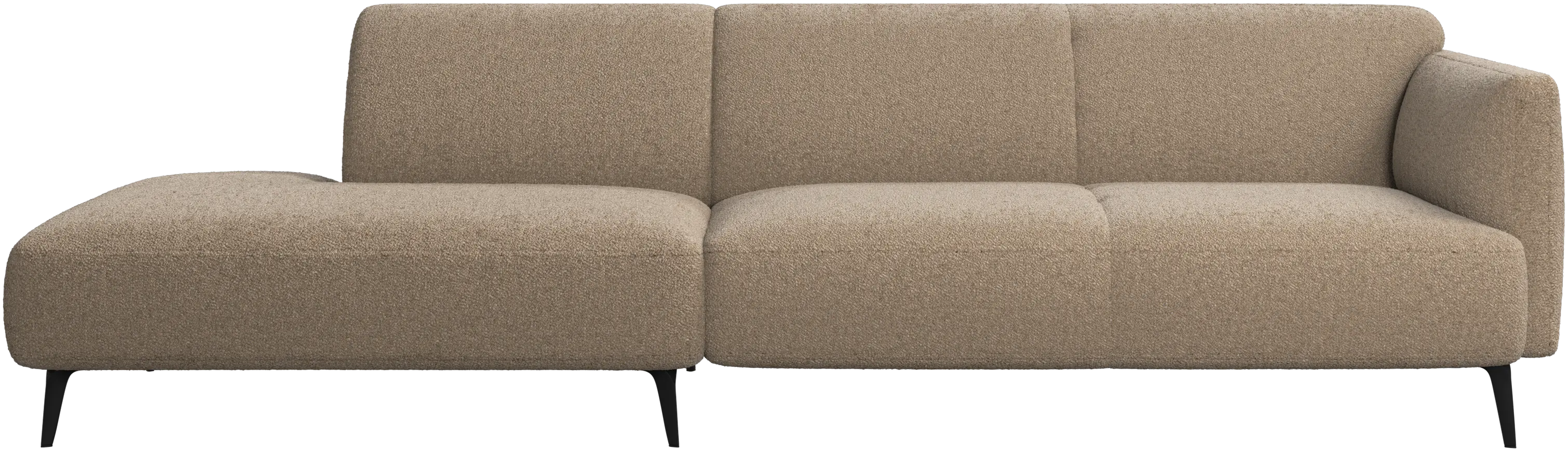 Modena sofa with lounging unit