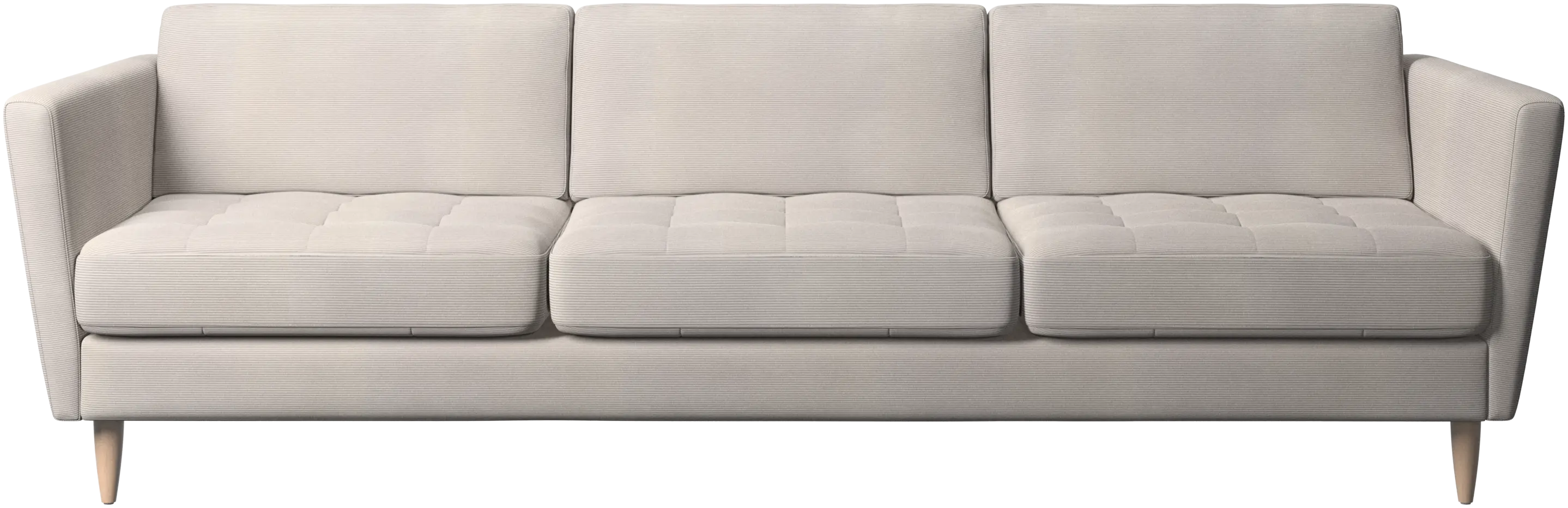 Osaka sofa, tufted seat