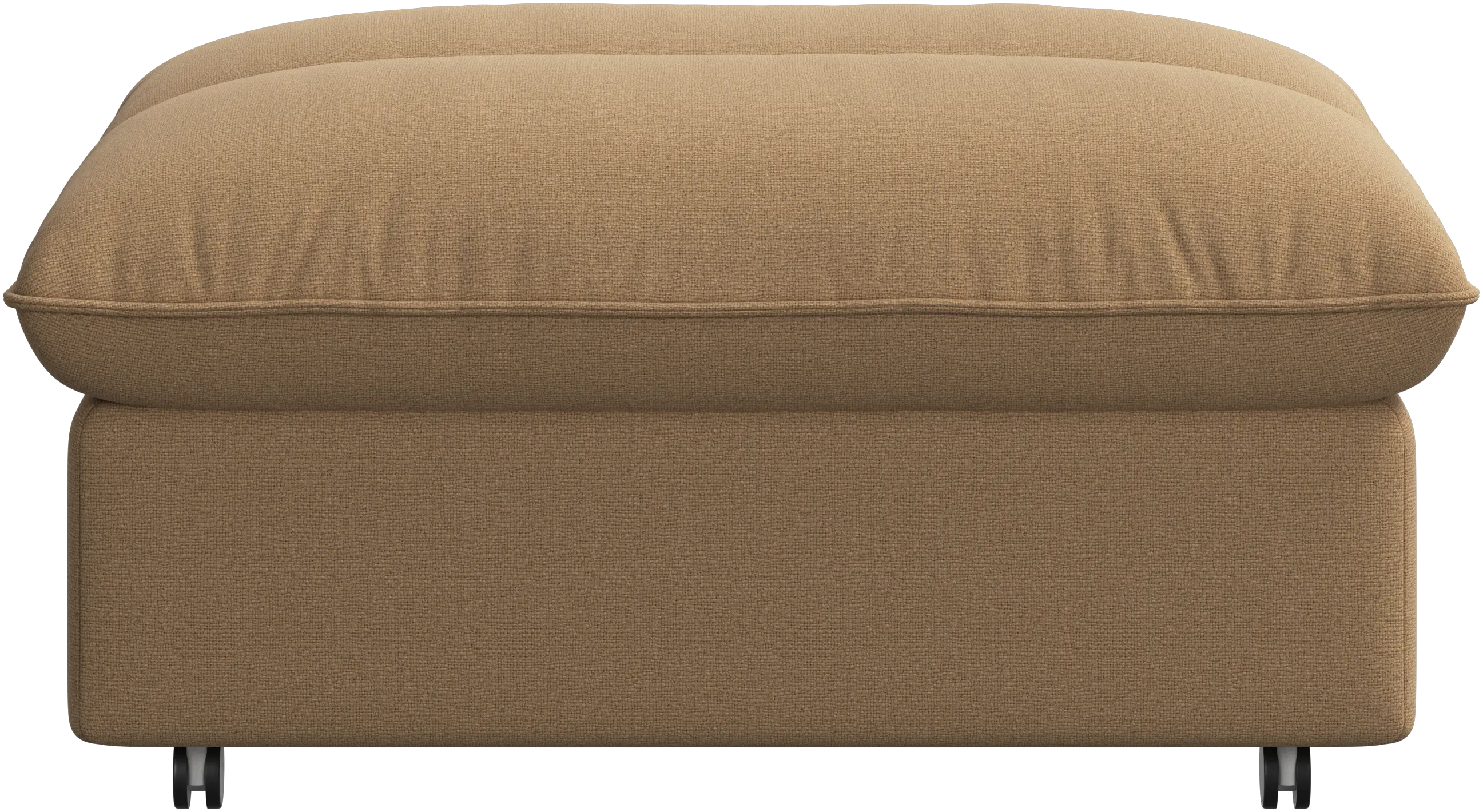 Southampton pouffe on wheels with storage