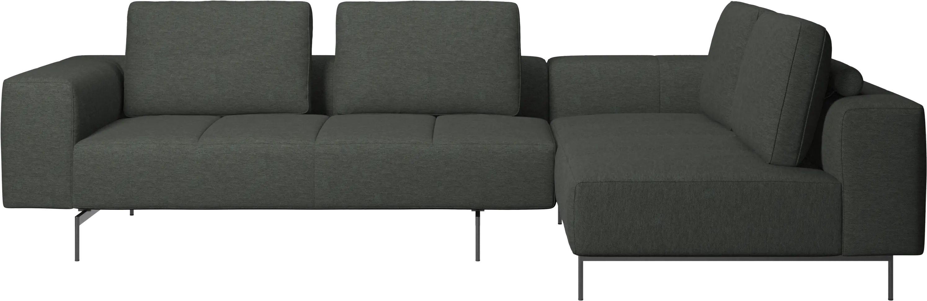 Amsterdam corner sofa with lounging unit