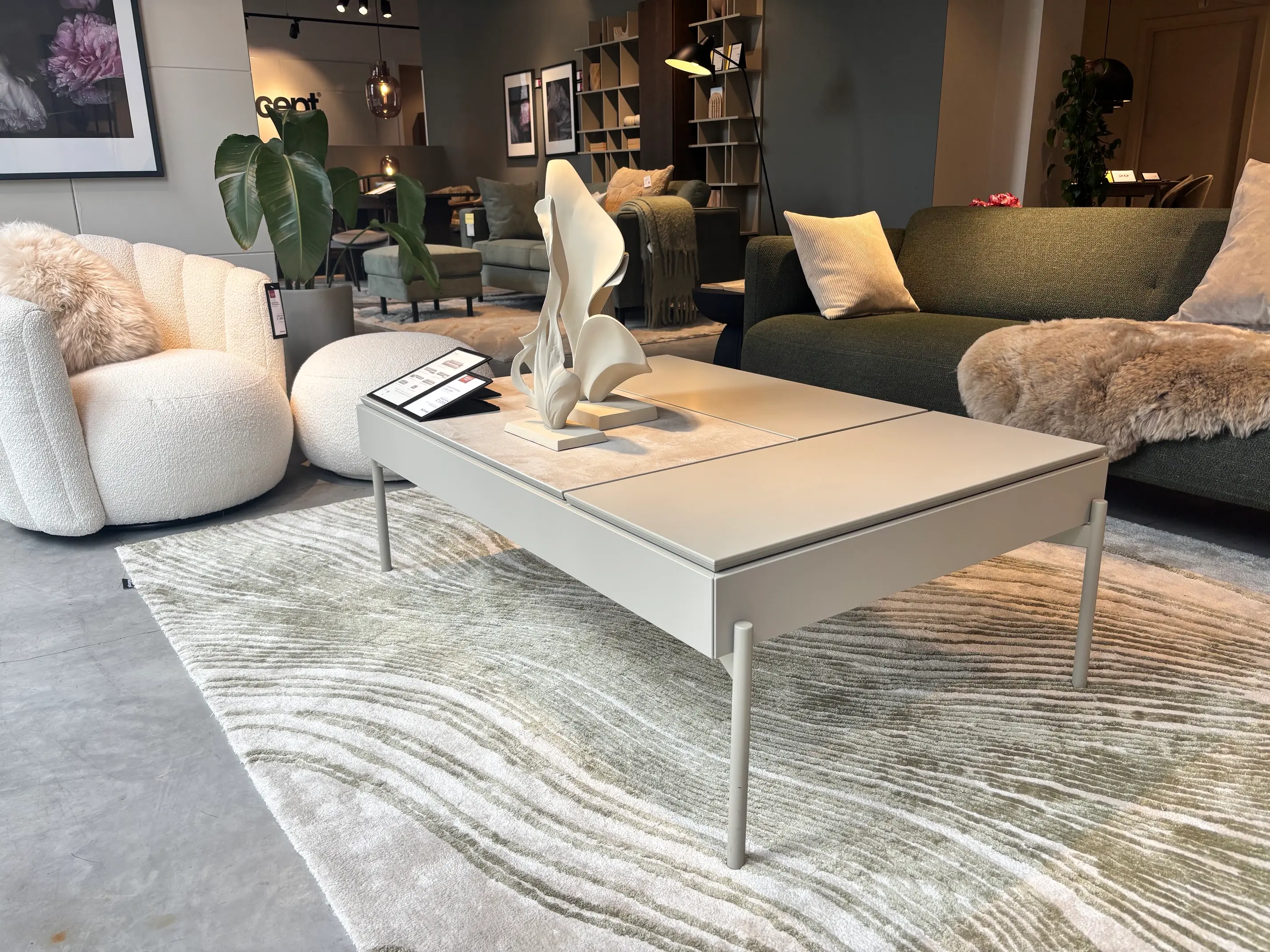 Coffee tables Chiva - Ash Ceramic / Matt Ash Grey