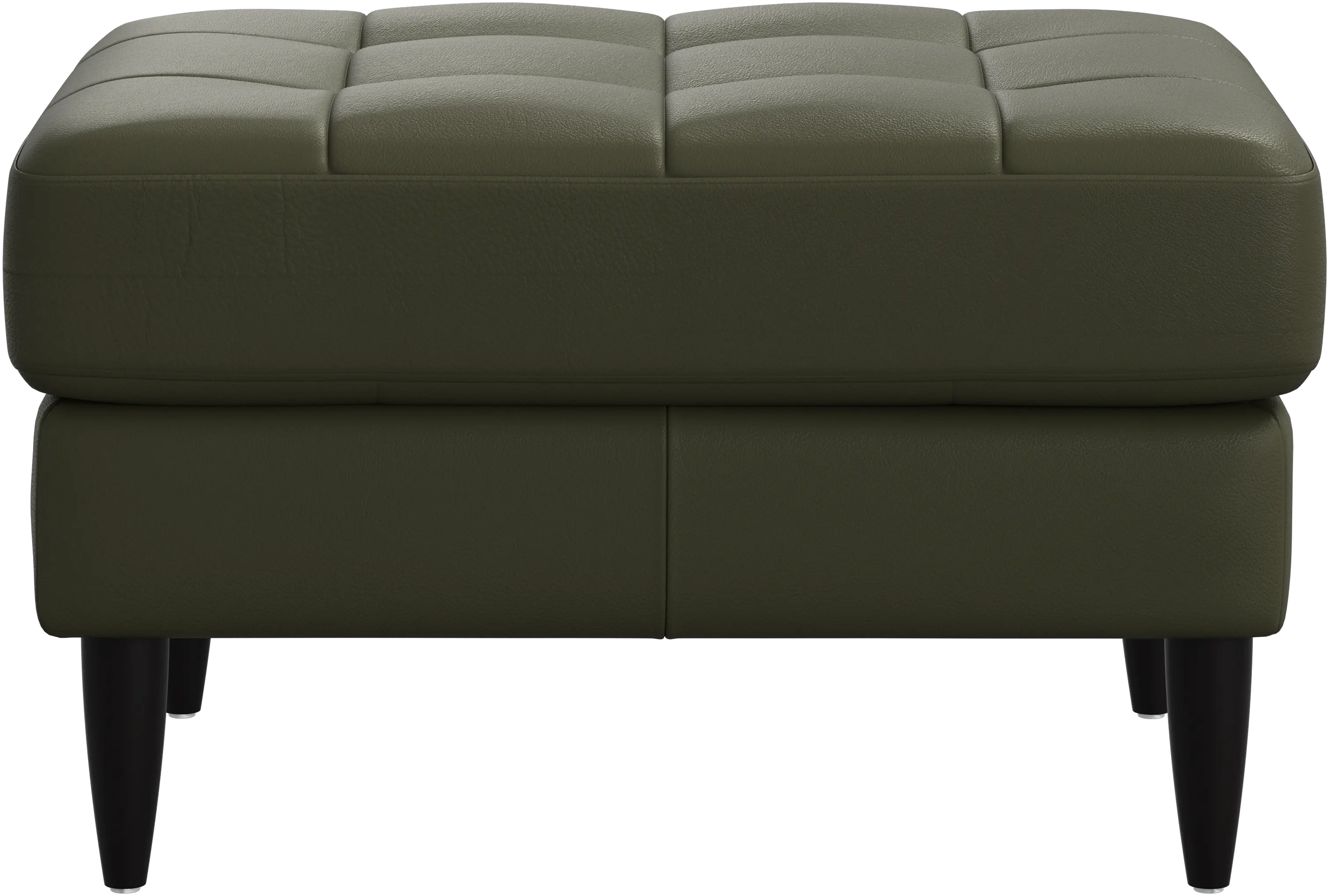 Osaka footstool, tufted seat