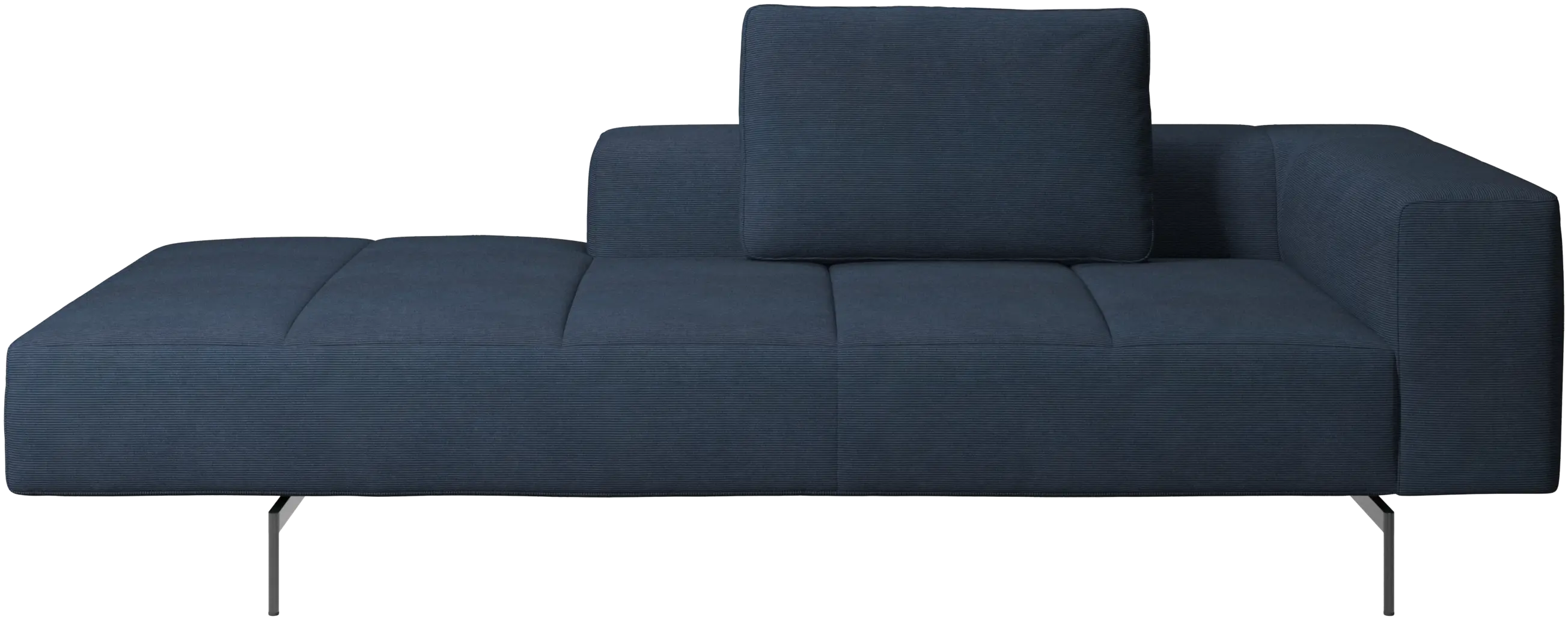 Amsterdam Iounging module for sofa, armrest right, open end left