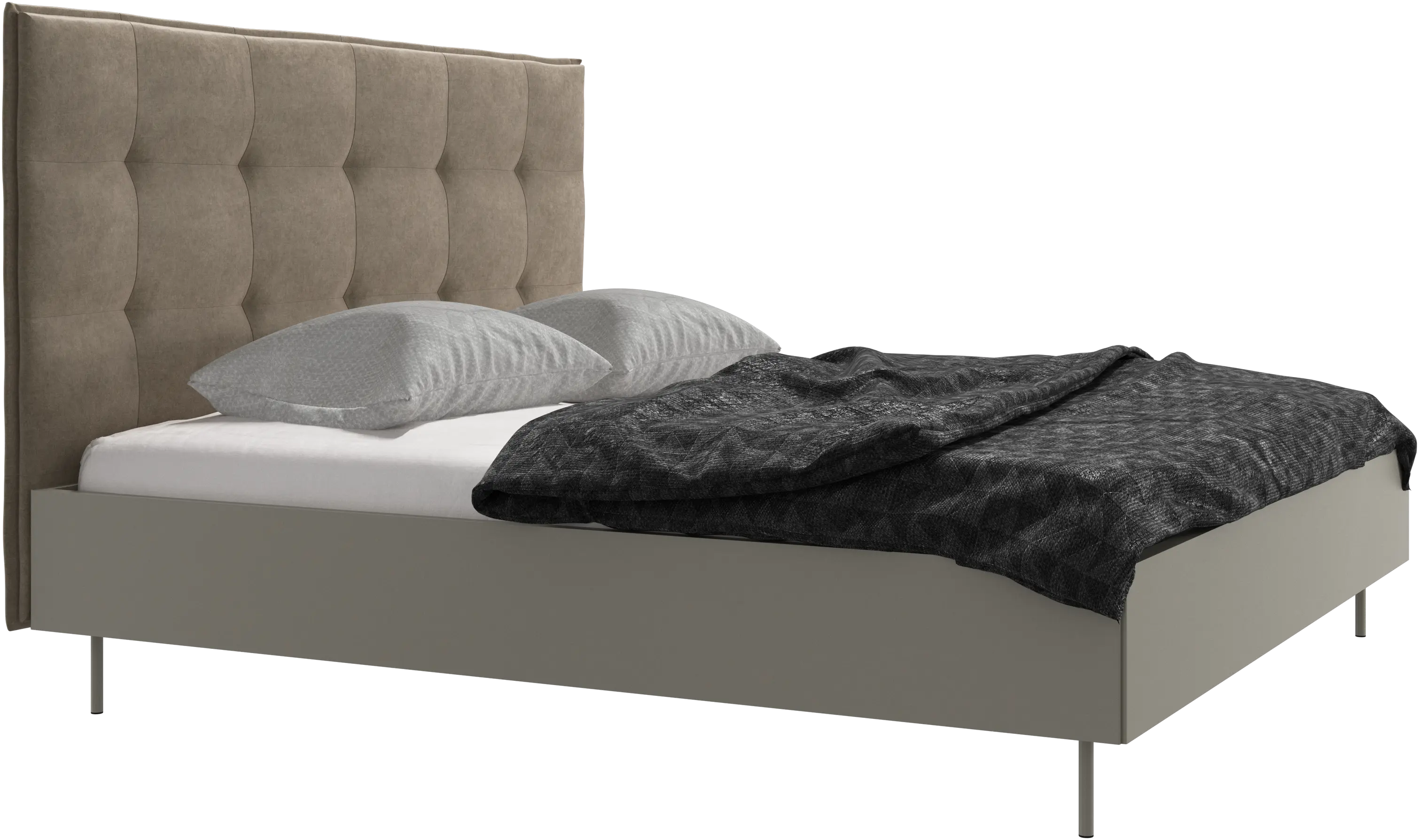 Lugano bed, excl. mattress