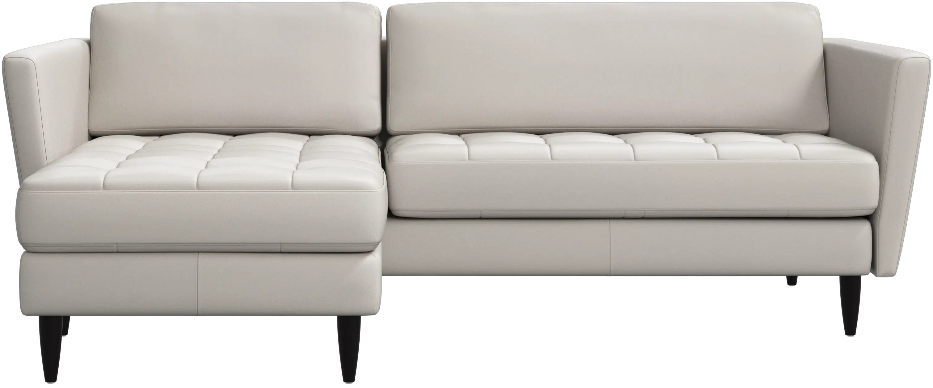 Osaka sofa with resting unit, tufted seat