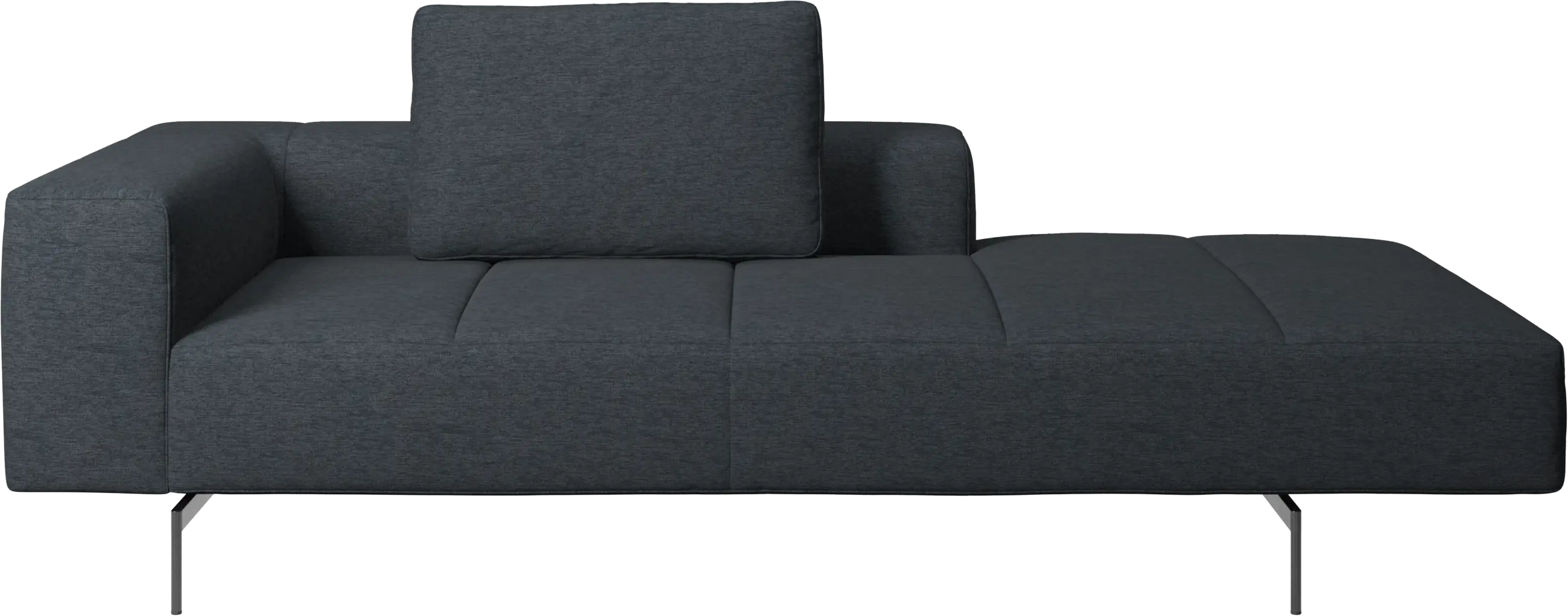 Amsterdam Iounging module for sofa, armrest left, open end right