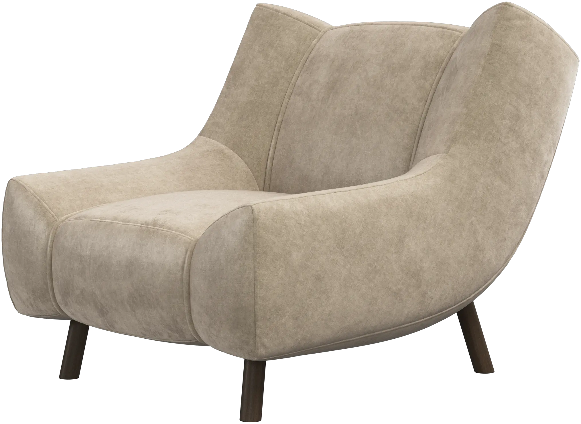 Nawabari chair, wooden leg