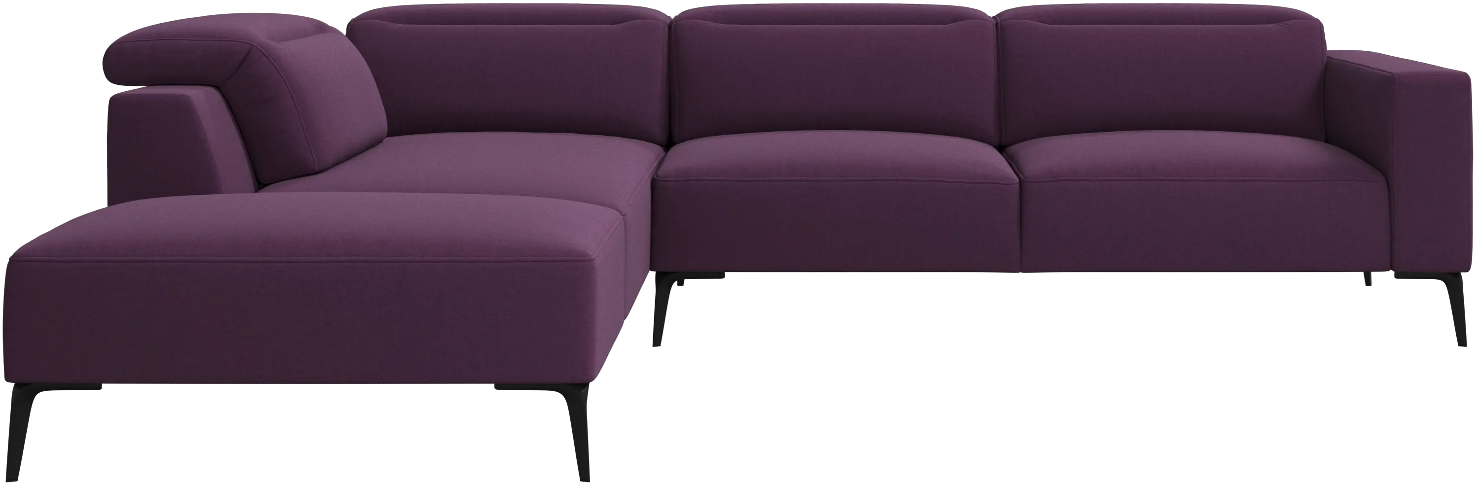 Zürich corner sofa with lounging unit