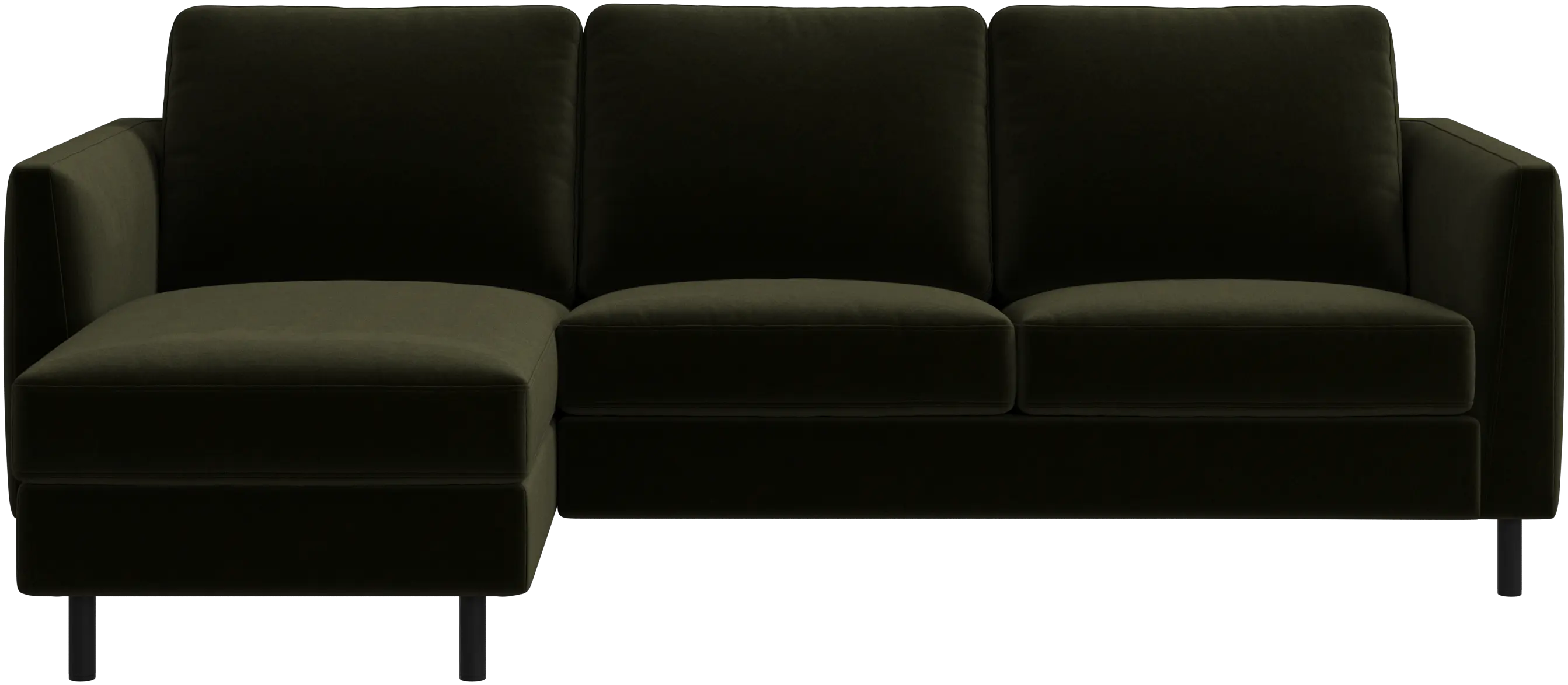 Indivi zitbank met chaise longue links