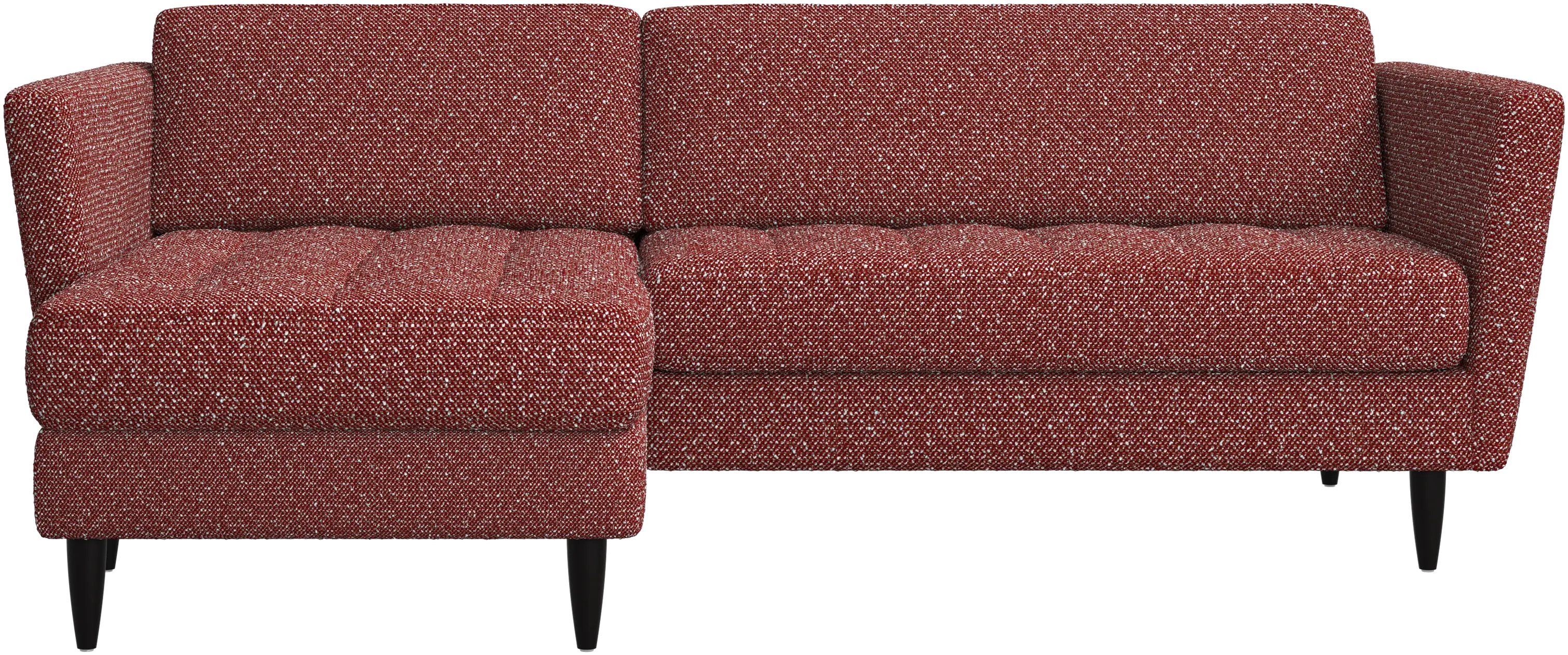Osaka sofa with resting unit, tufted seat