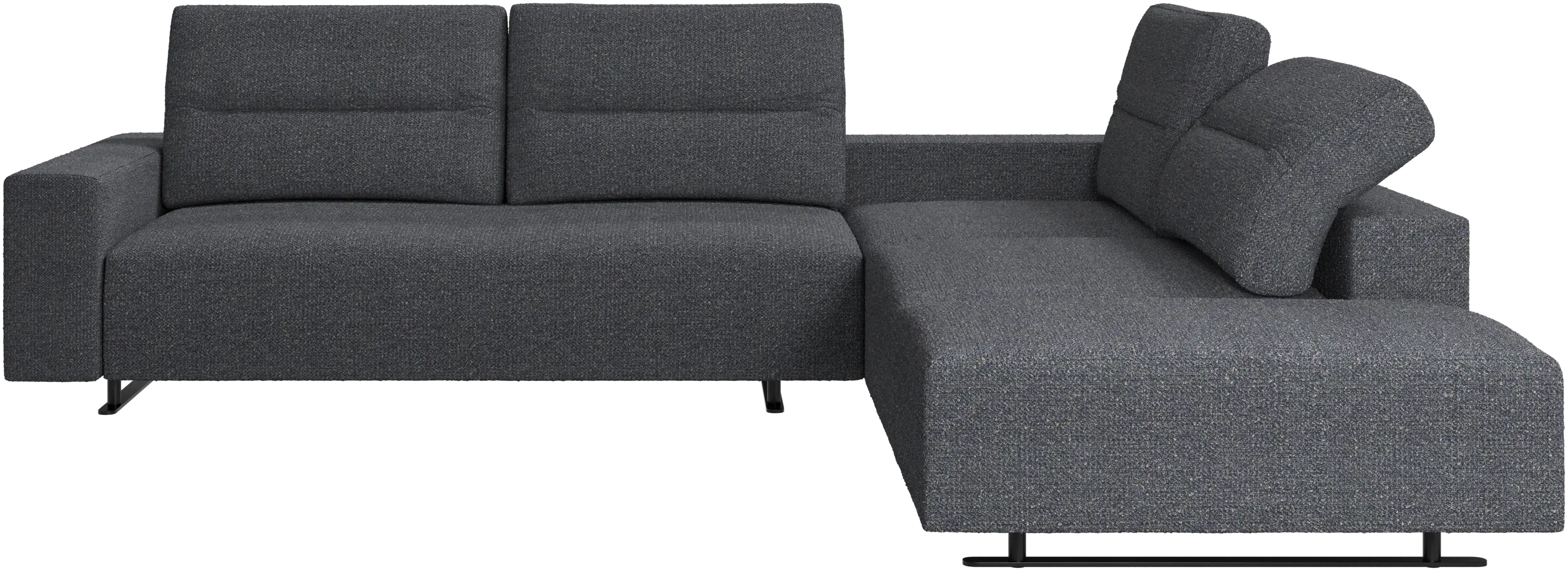 Hampton Ecksofa mit verstellbarer Rückenlehne und Stauraum auf der linken Seite