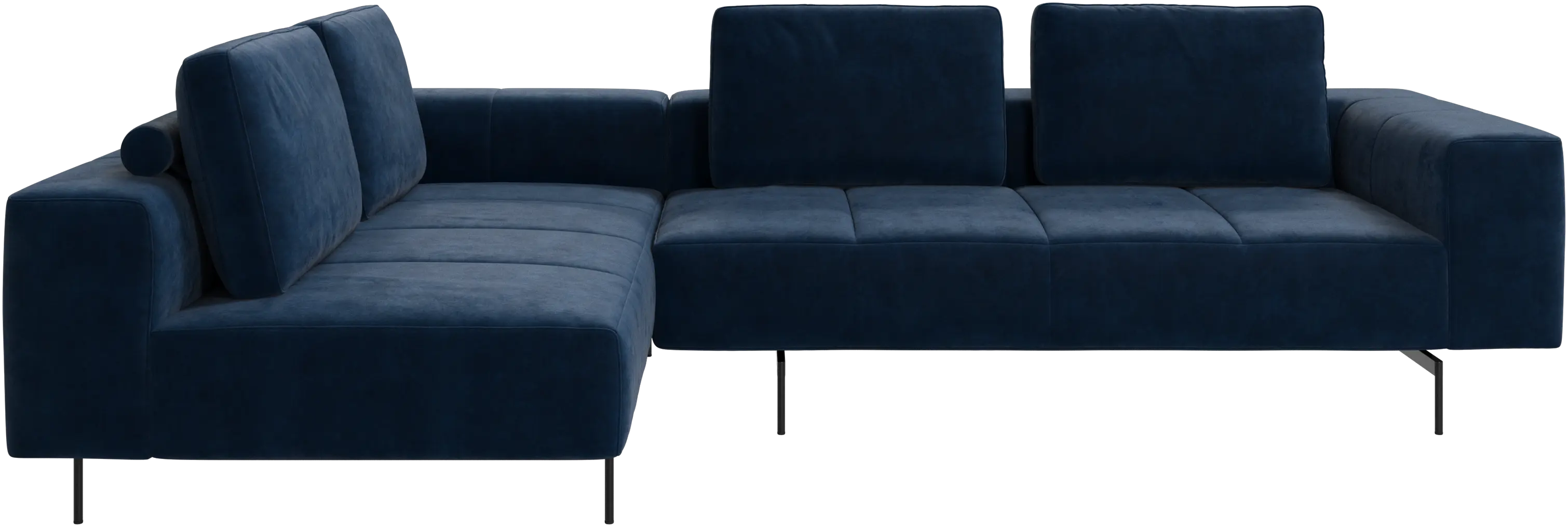 Amsterdam corner sofa with lounging unit
