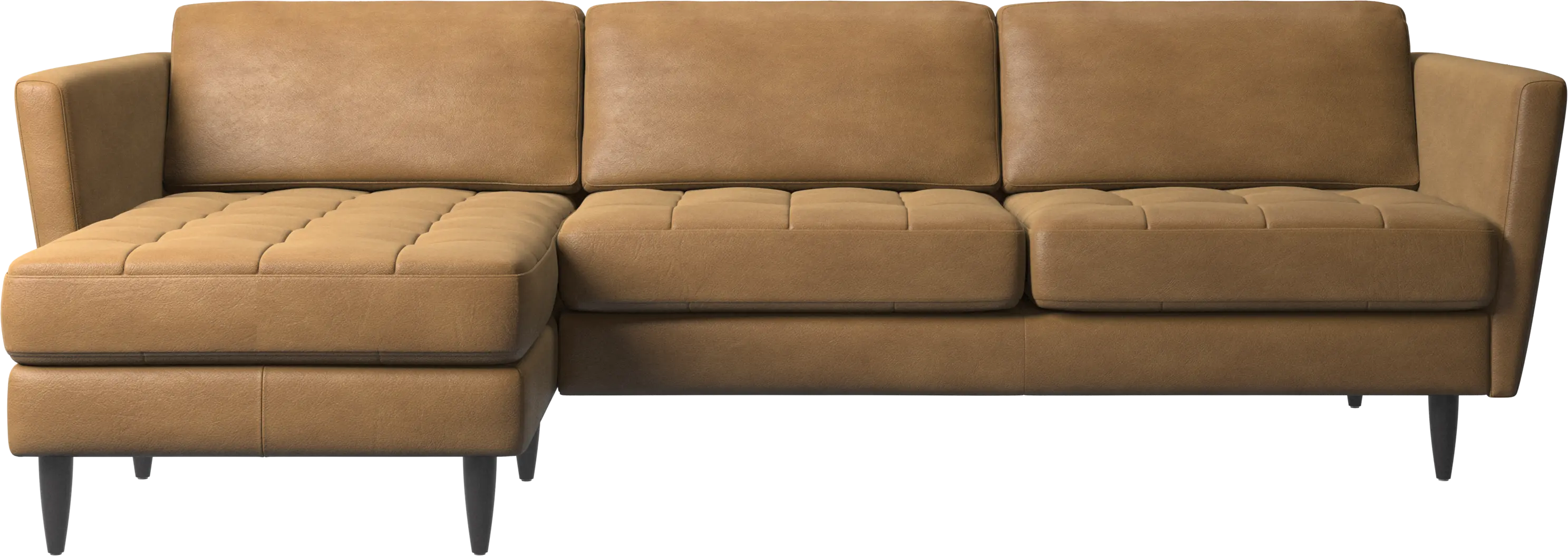 Osaka sofa with resting unit, tufted seat