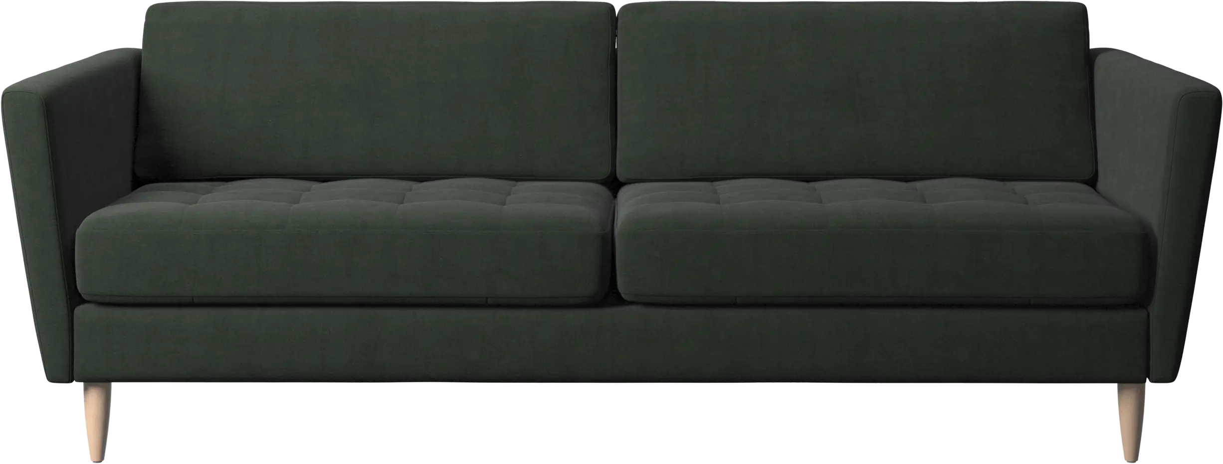 Osaka sofa, tufted seat