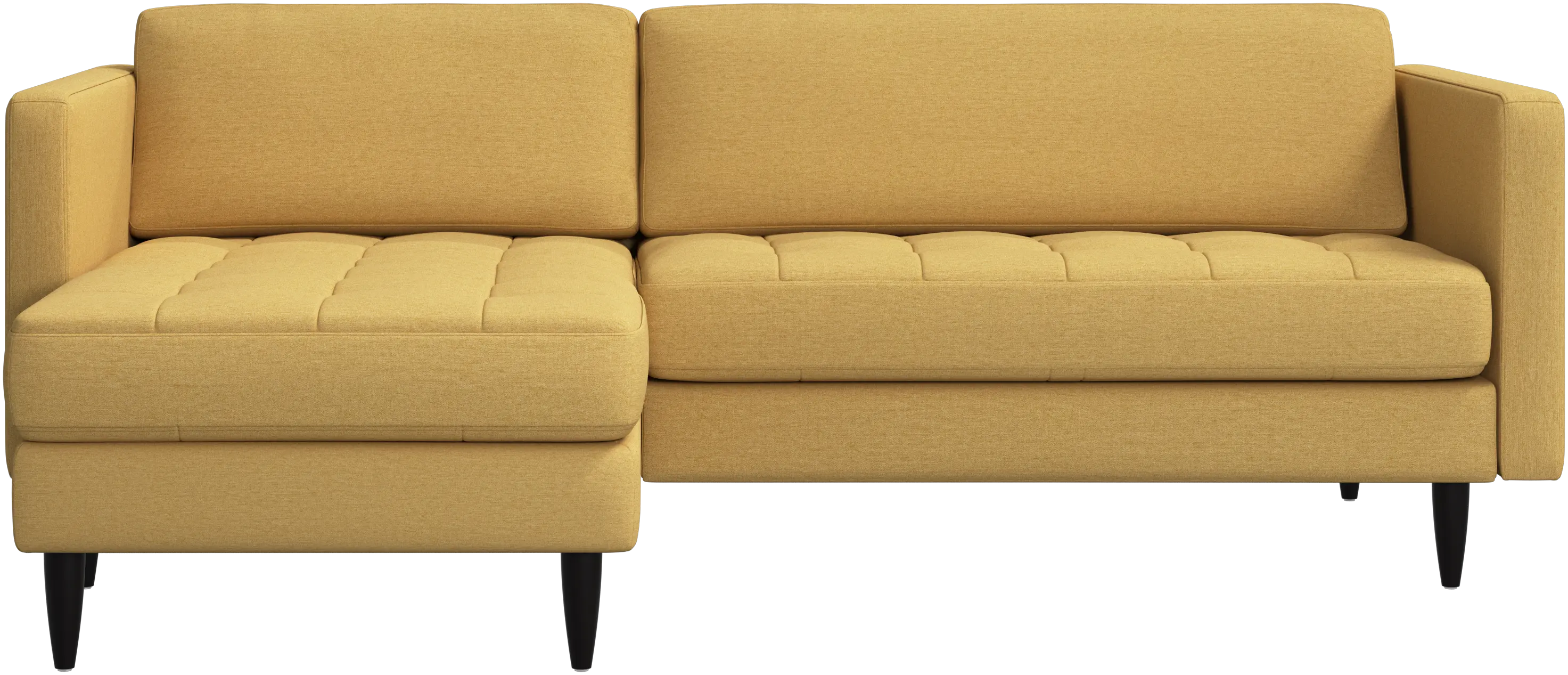Osaka sofa with resting unit, tufted seat