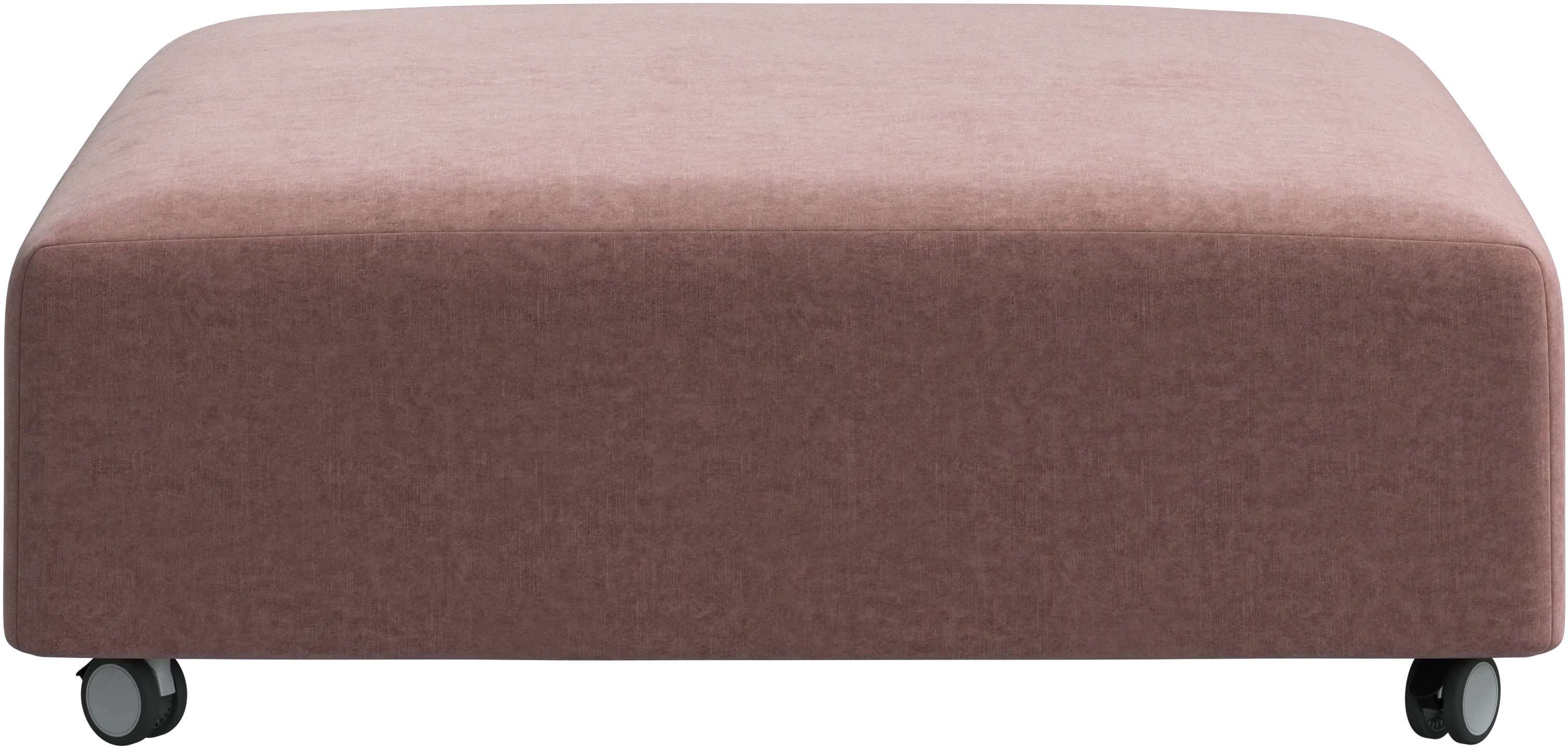 Hampton footstool on wheels