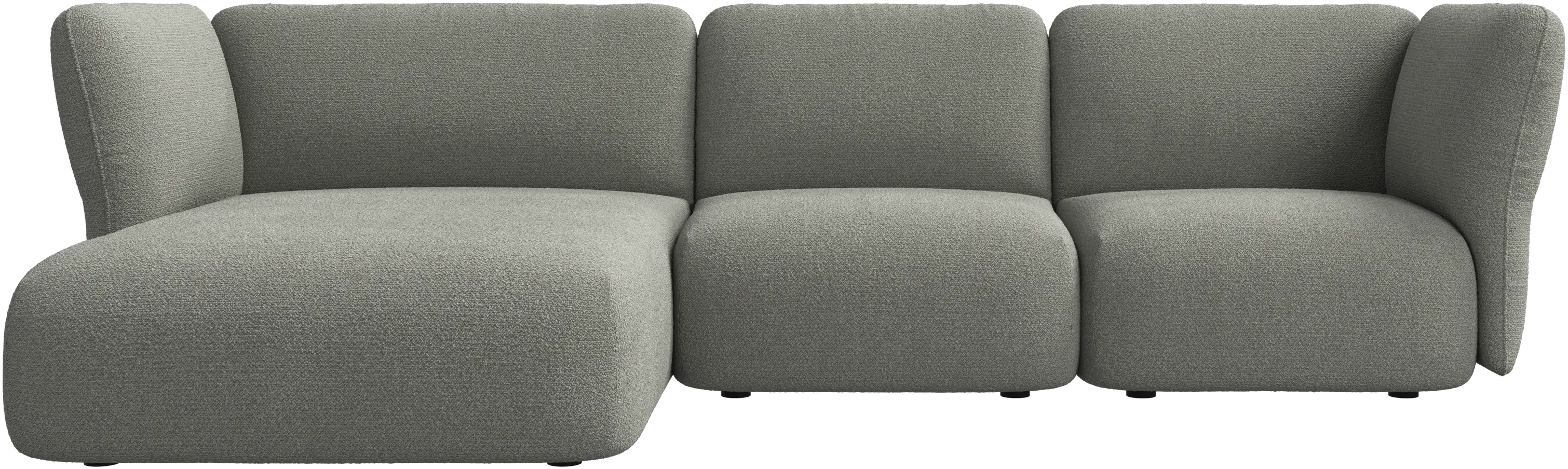 Paraggi 2-seater with chaise longue left