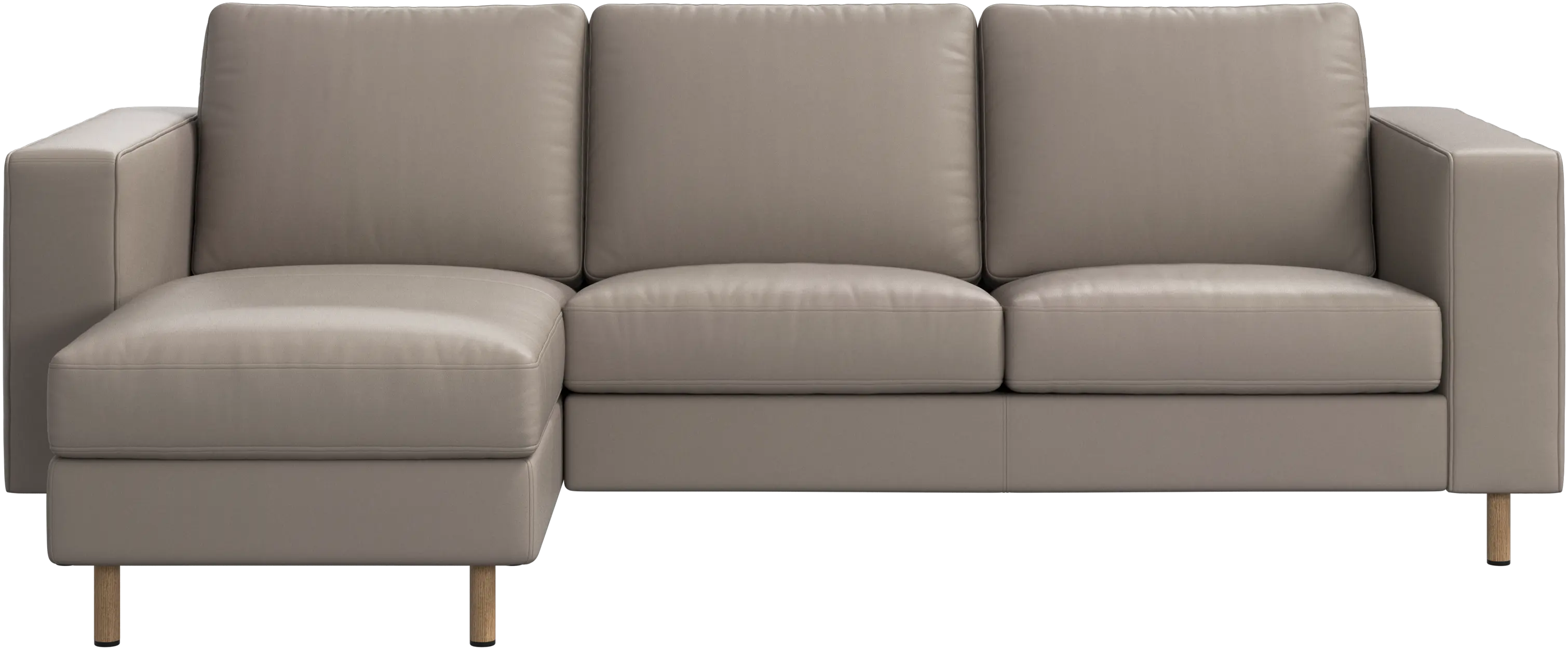 Indivi sofa with chaise longue left