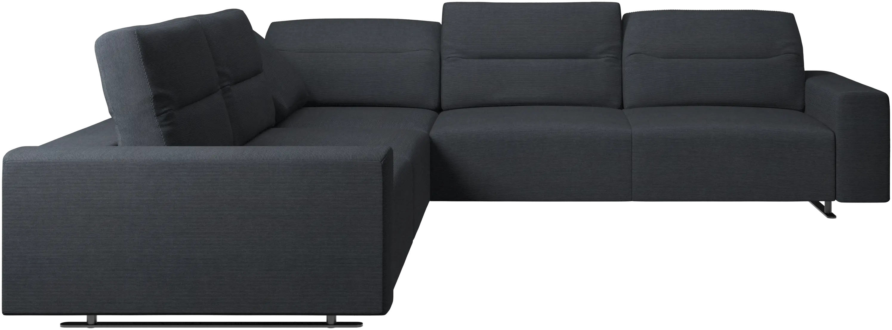 Hampton corner sofa with adjustable back