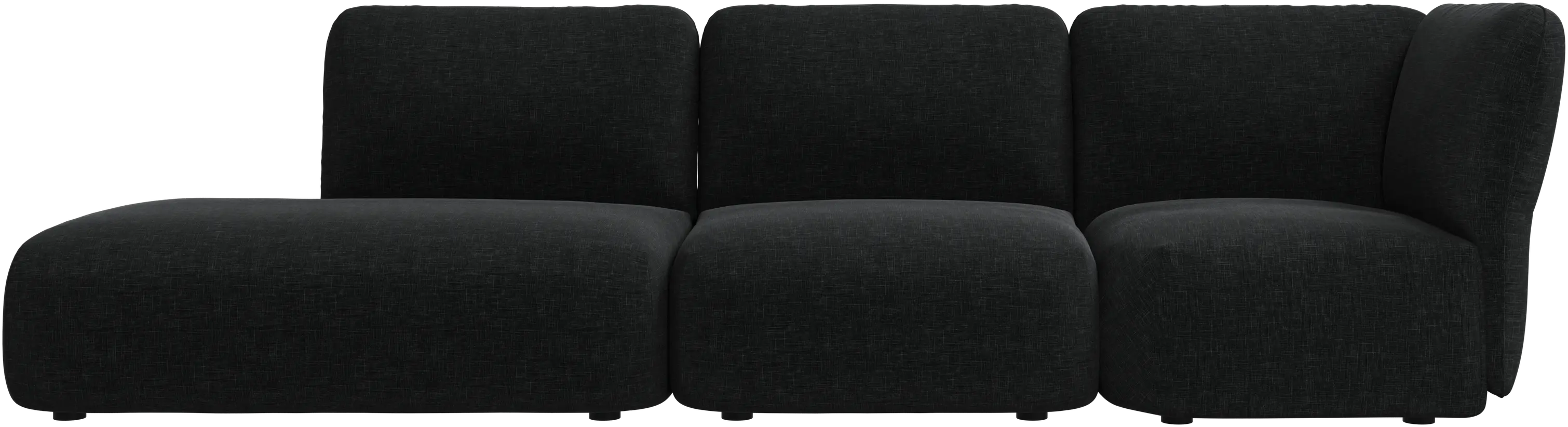 Paraggi sofa with lounging unit right