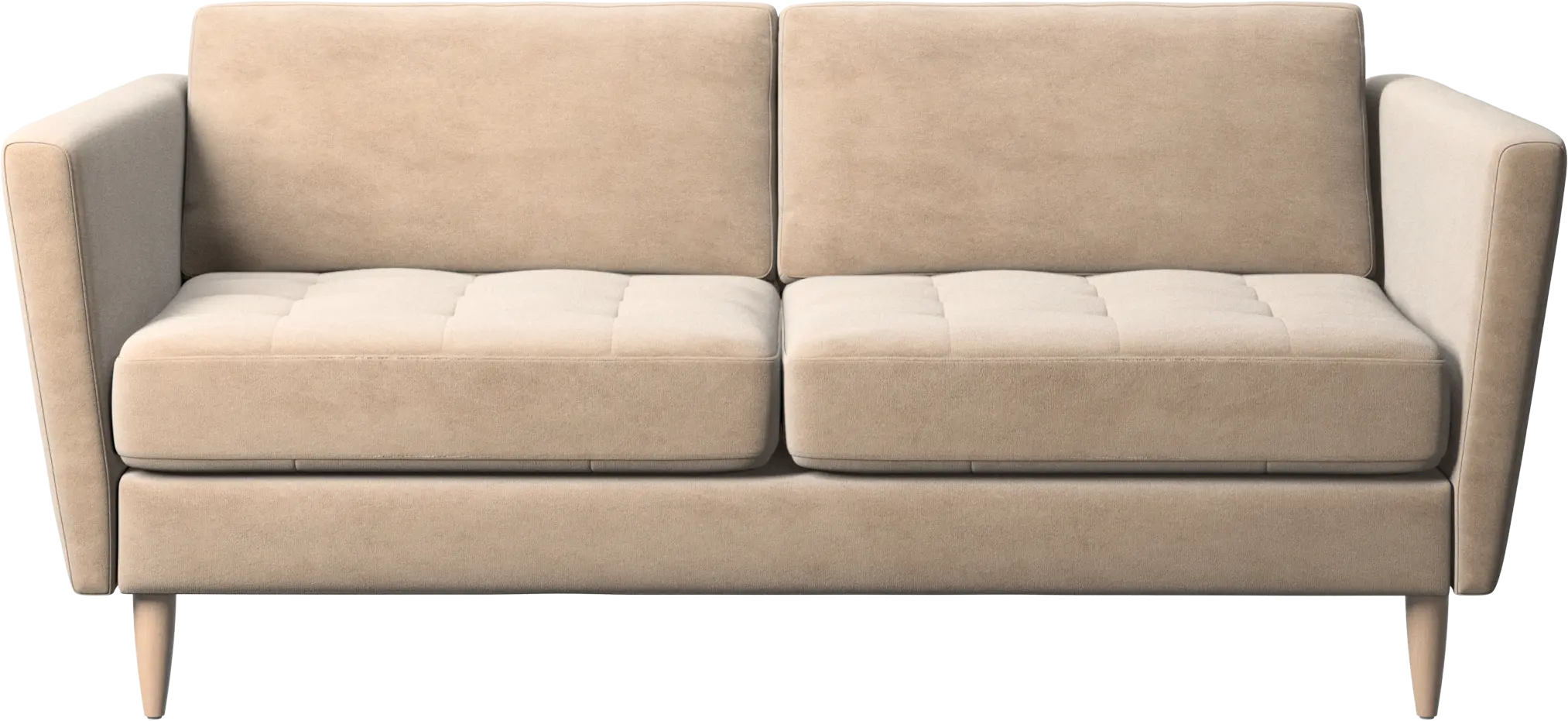 Osaka sofa, tufted seat