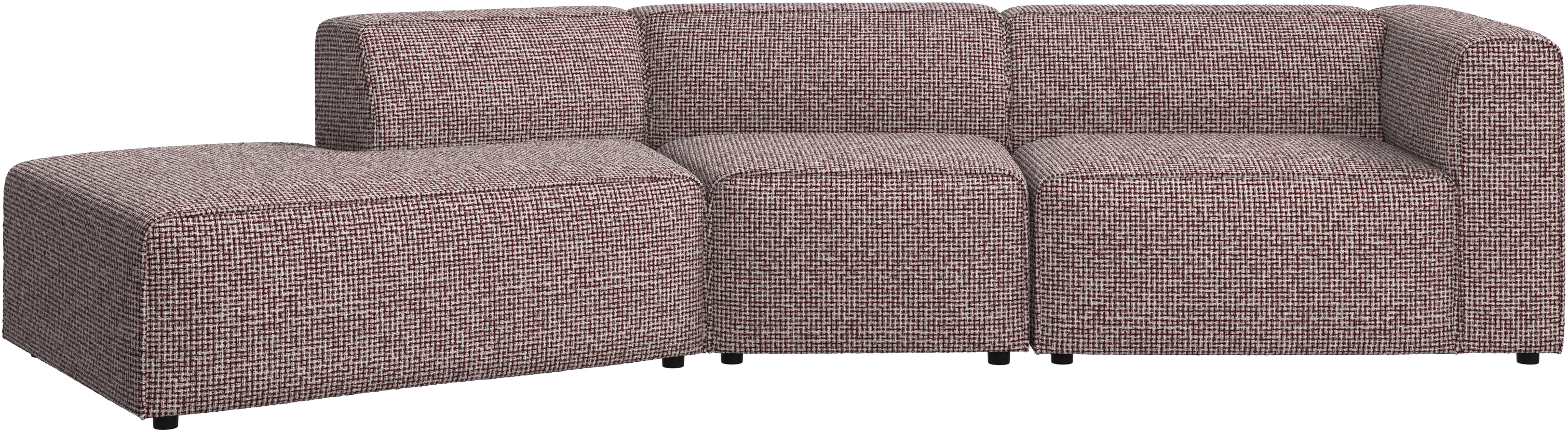 Carmo sofa with lounging units