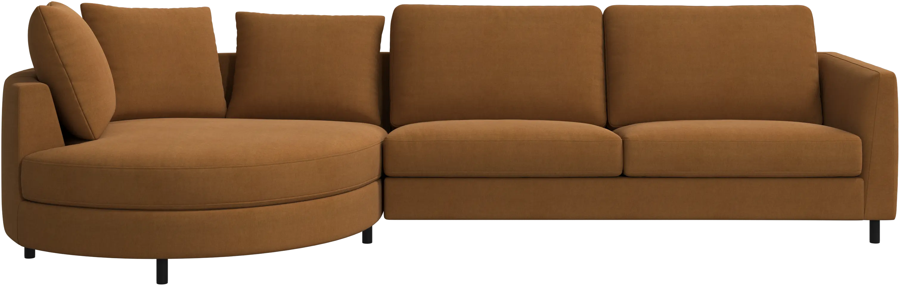 Indivi sofa with chaise longue left
