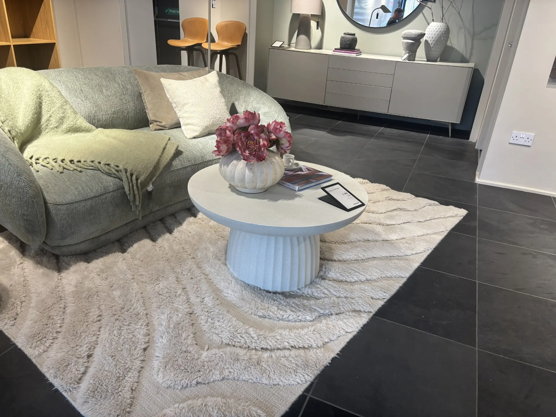 Coffee tables EXPOSE COFFEE TABLE - Ivory concrete