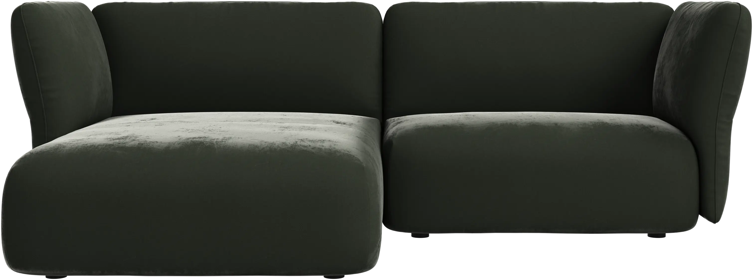 Paraggi 1.5-seater with chaise longue left