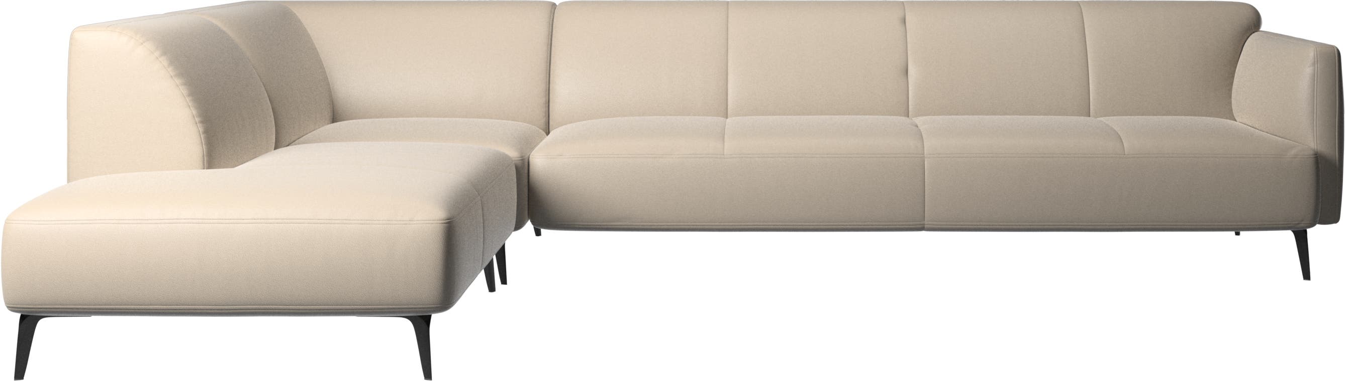Modena sofá de canto com módulo de descanso