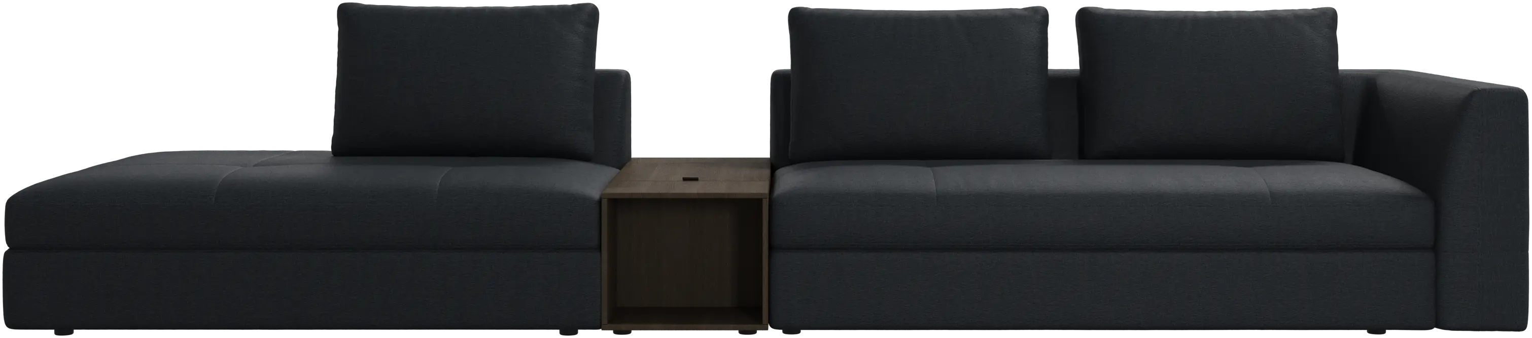 Bergamo 3 seater lounge sofa with storage