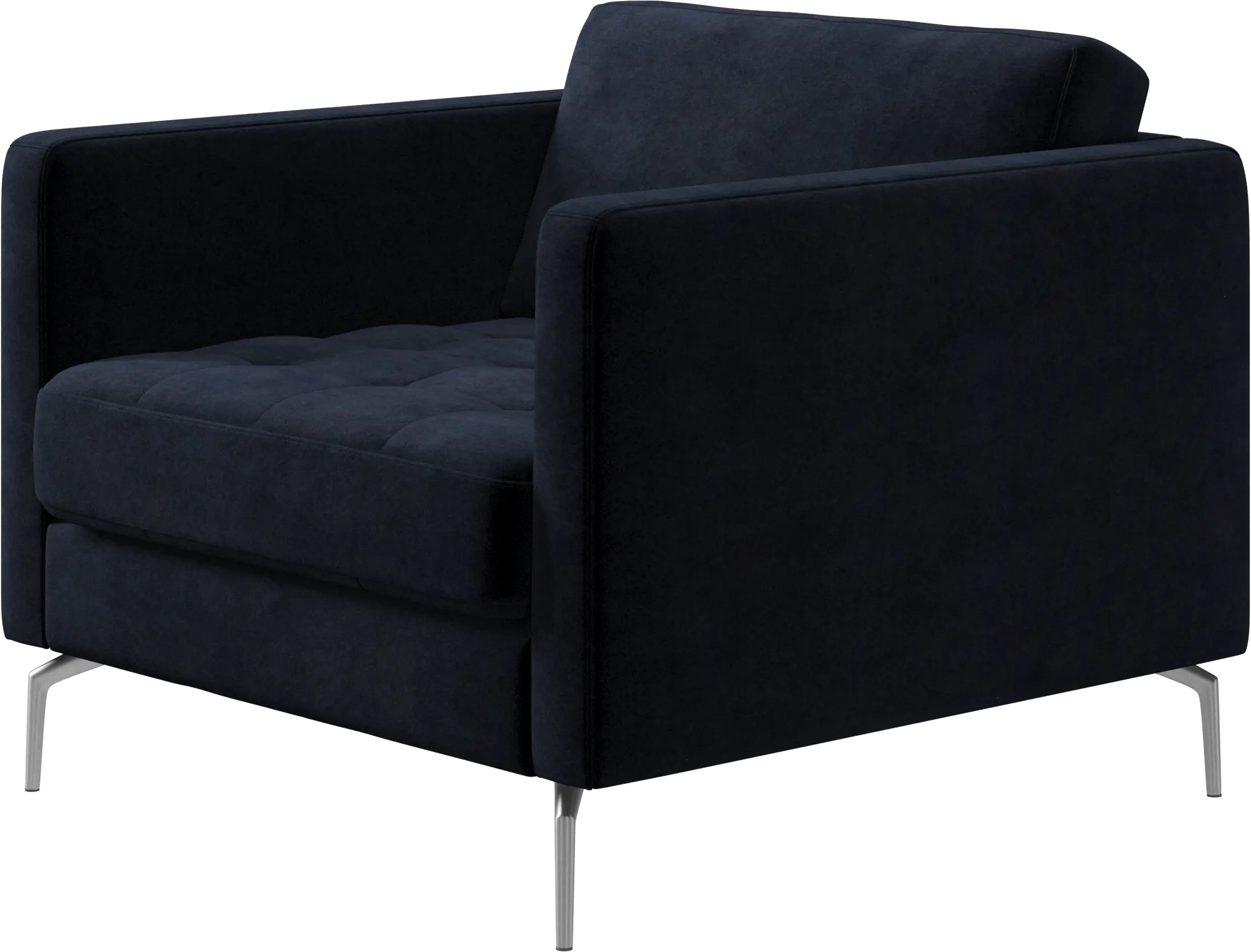 Osaka chair, tufted seat