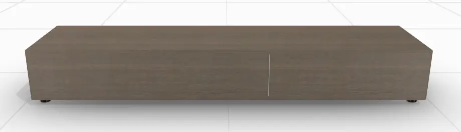 Lugano ベースキャビネットドロワー&ドロップダウン式ドア付