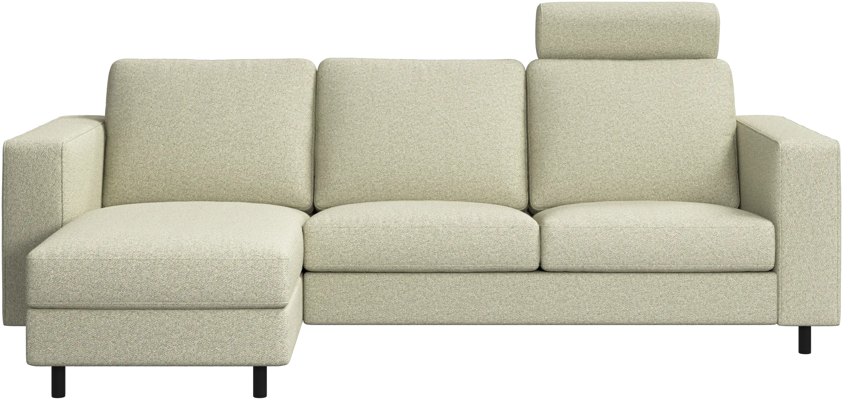 Indivi sofa with chaise longue left