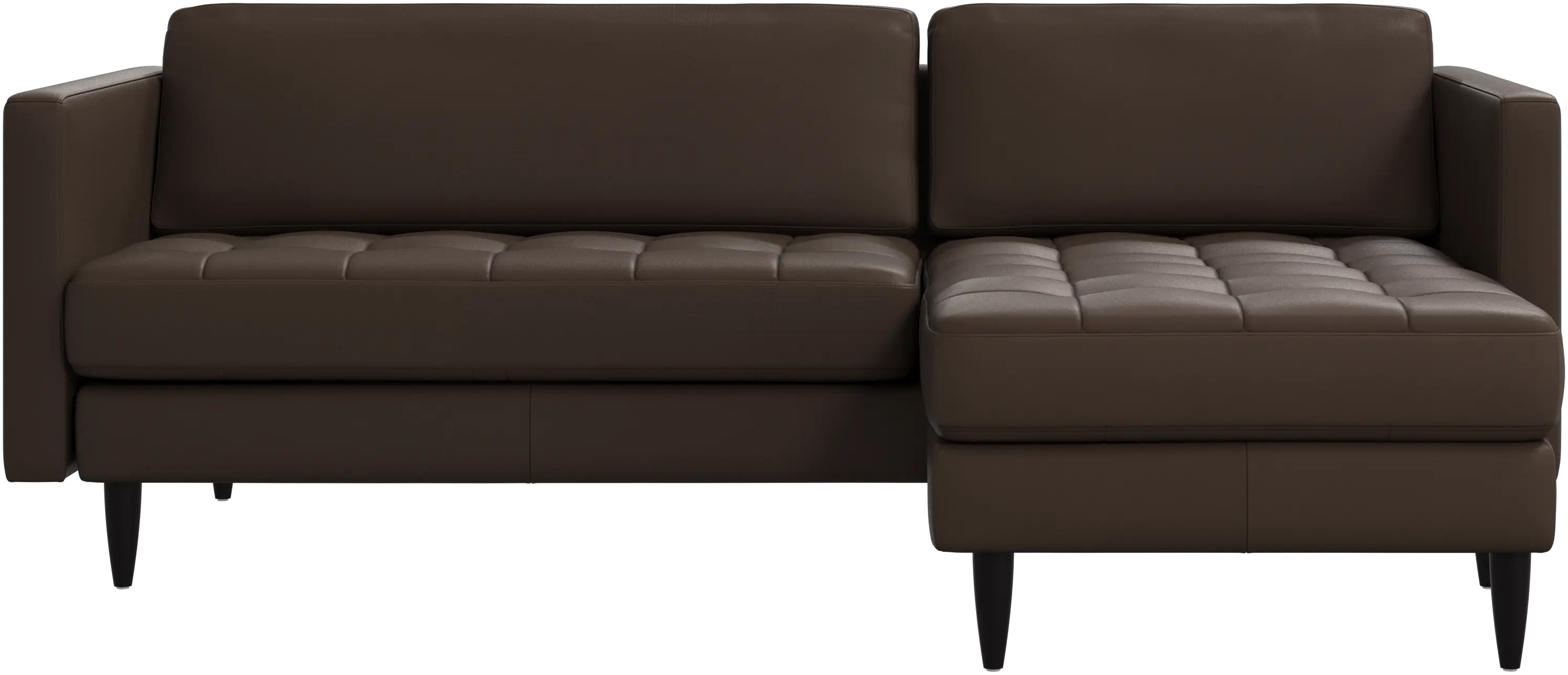 Osaka sofa with resting unit, tufted seat