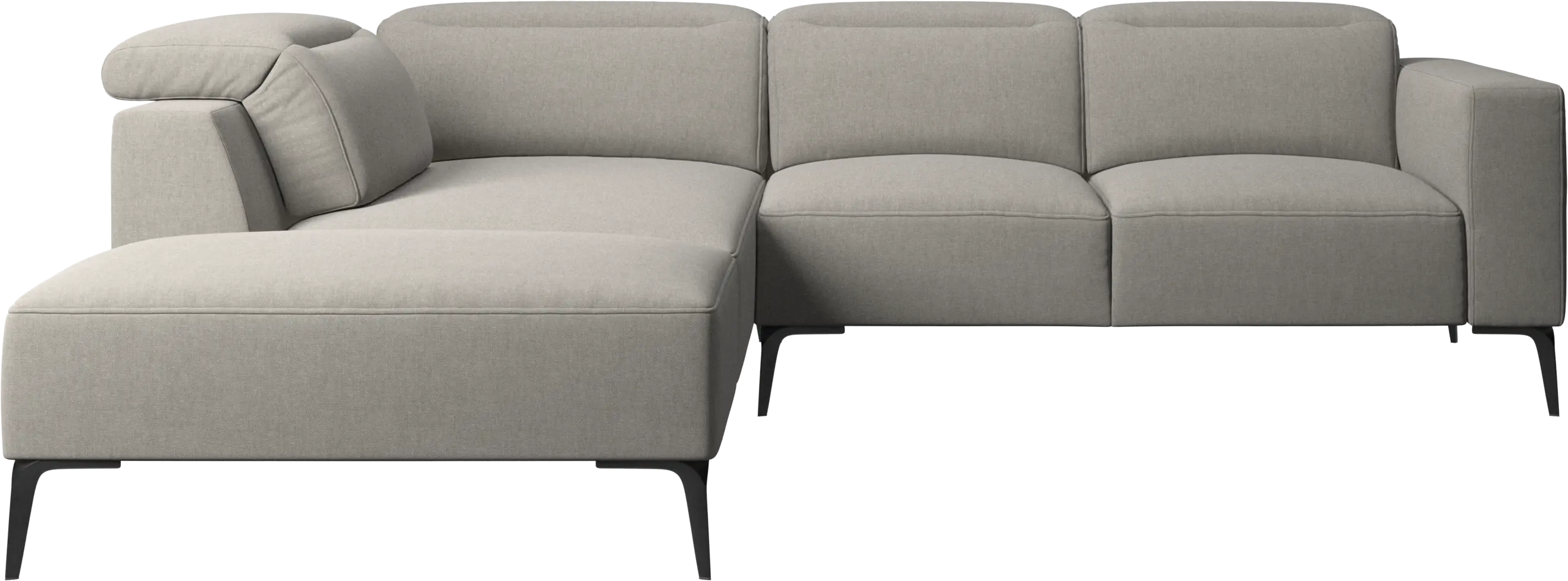 Zürich corner sofa with lounging unit
