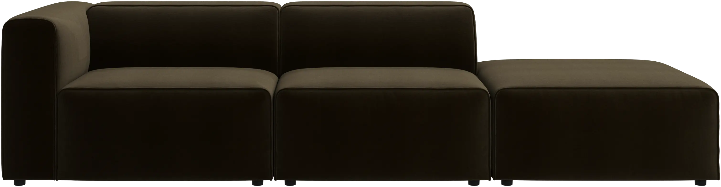Carmo sofa with lounging units