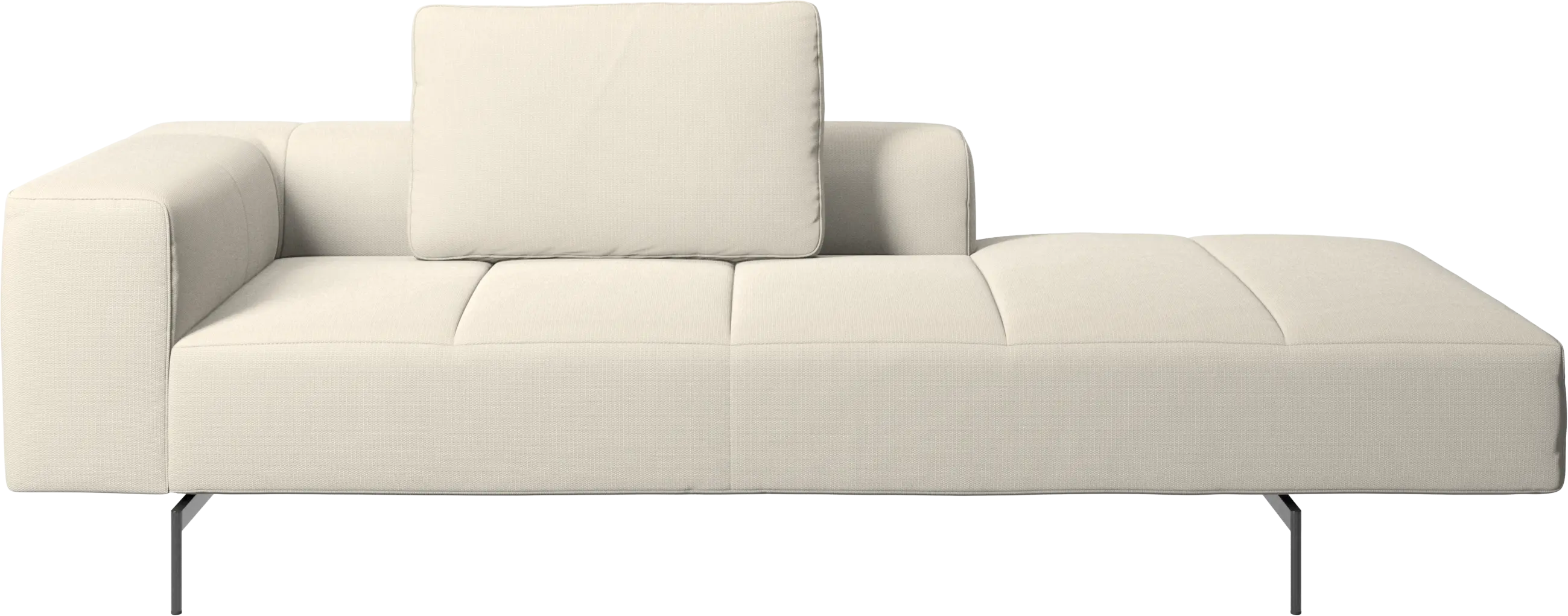 Amsterdam Iounging module for sofa, armrest left, open end right