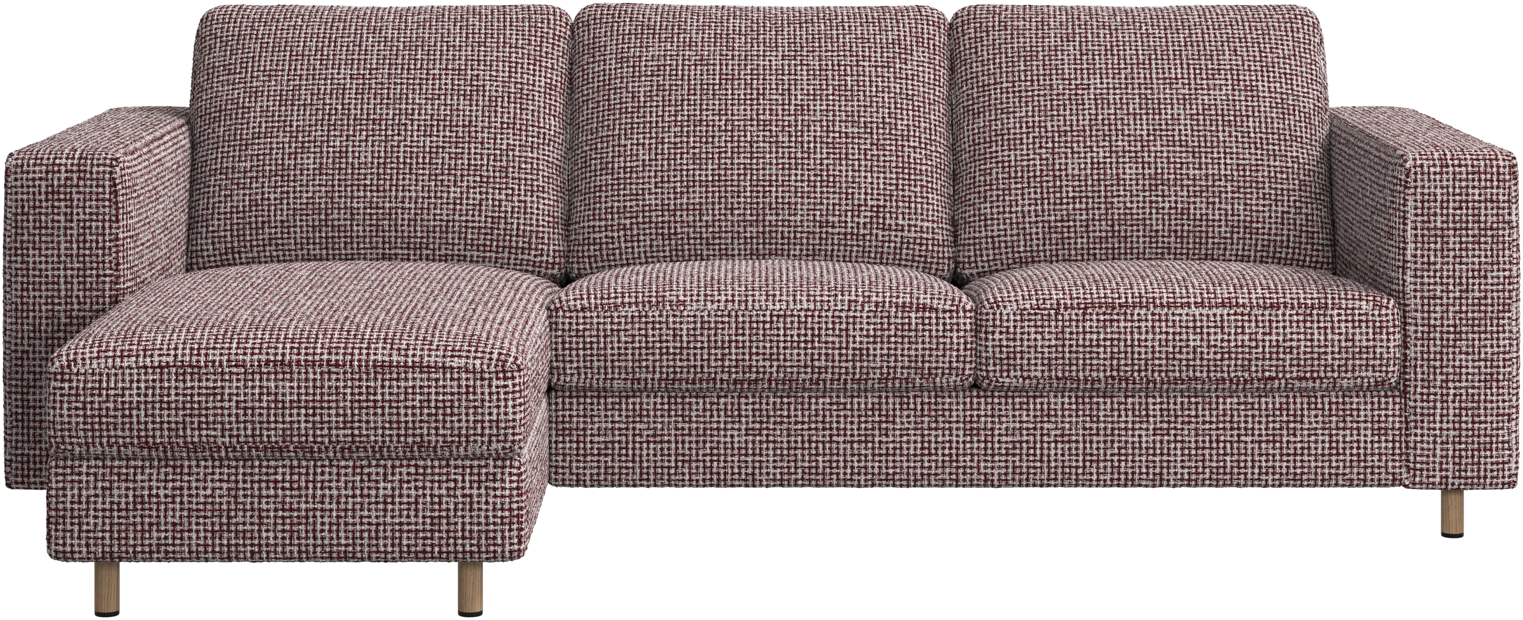Indivi sofa with chaise longue left