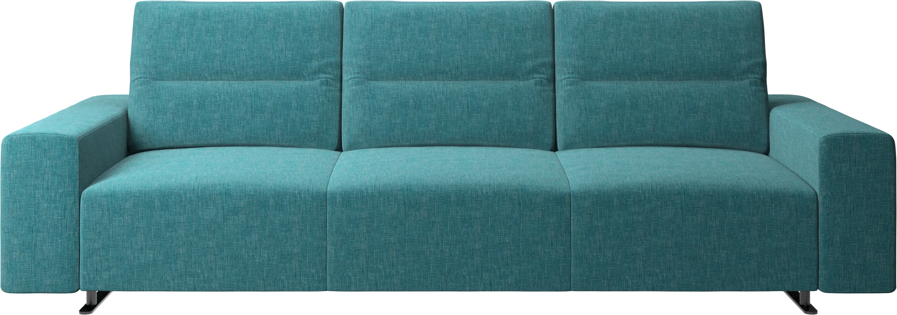 Hampton sofa med justerbar ryg og opbevaring i venstre side