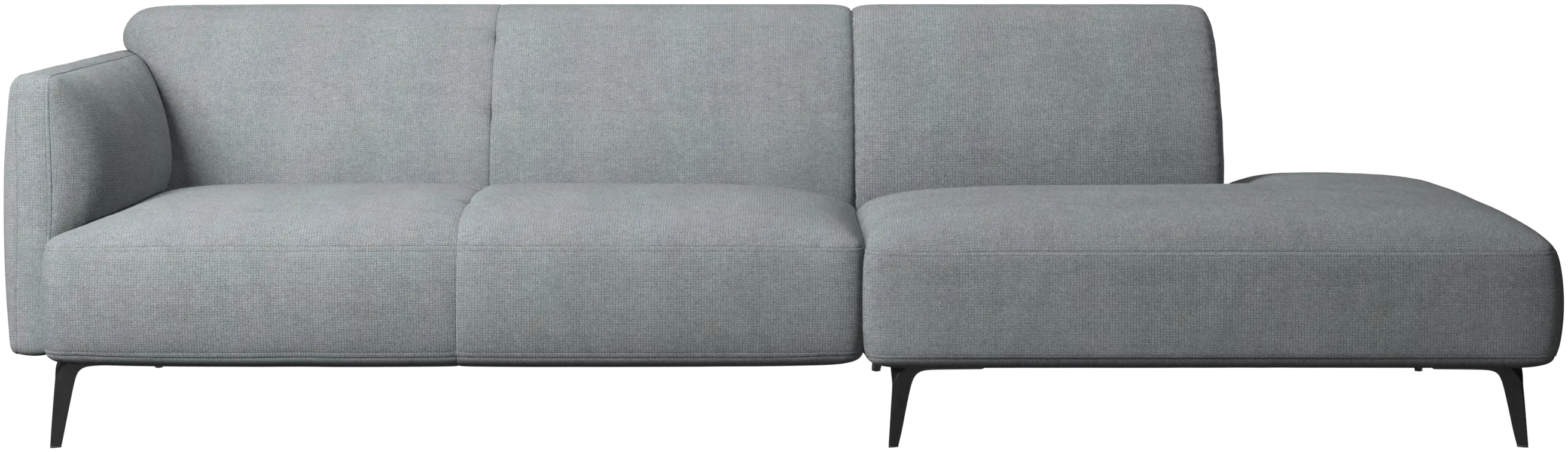 Modena sofa with lounging unit