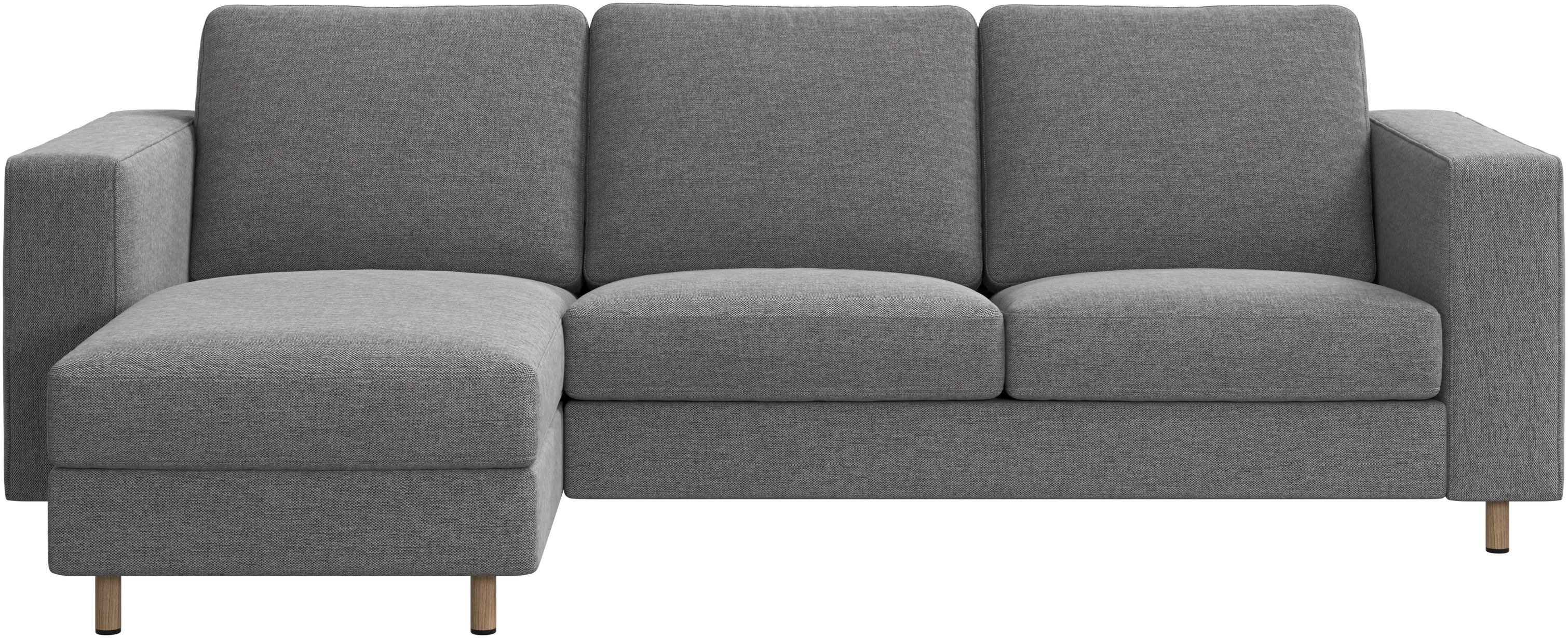 Indivi sofa with chaise longue left