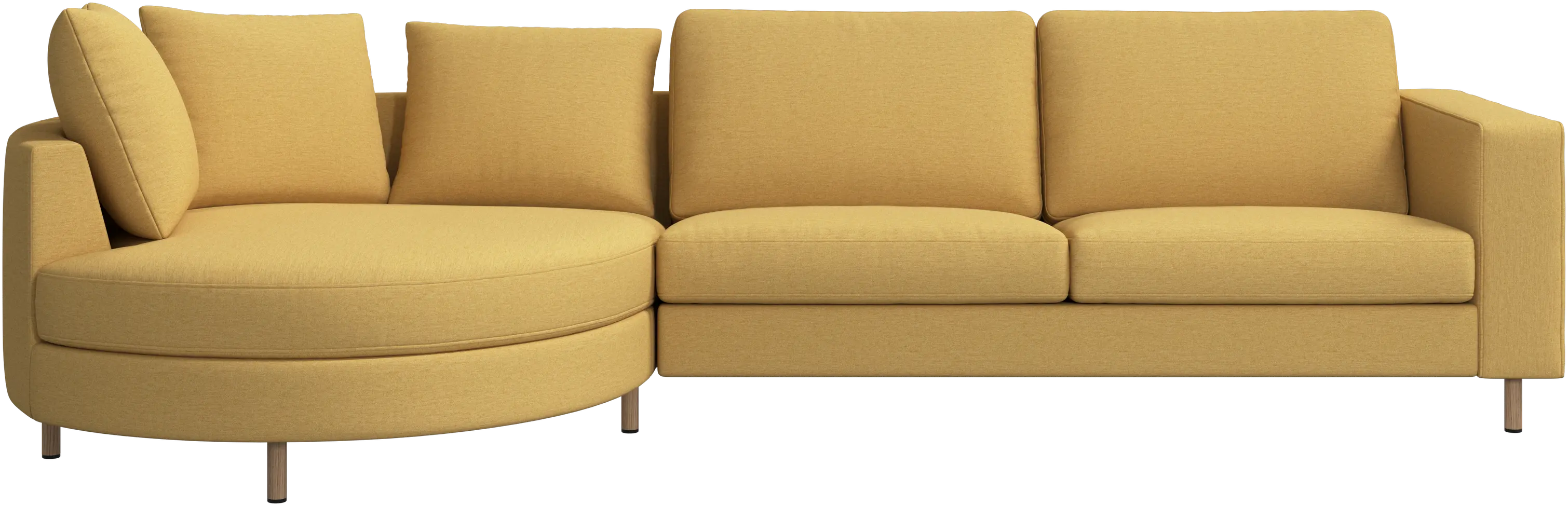 Indivi sofa with chaise longue left