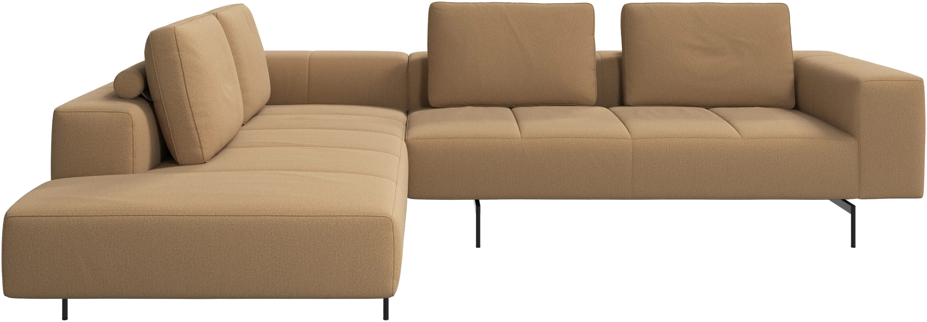 Amsterdam corner sofa with lounging unit