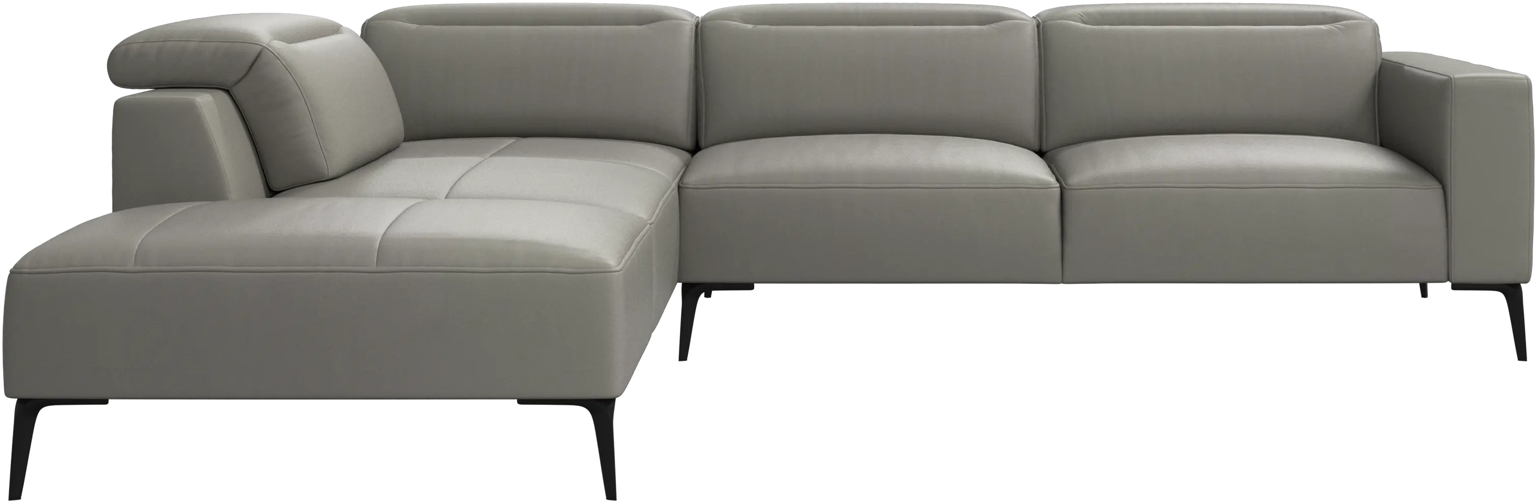 Zürich corner sofa with lounging unit
