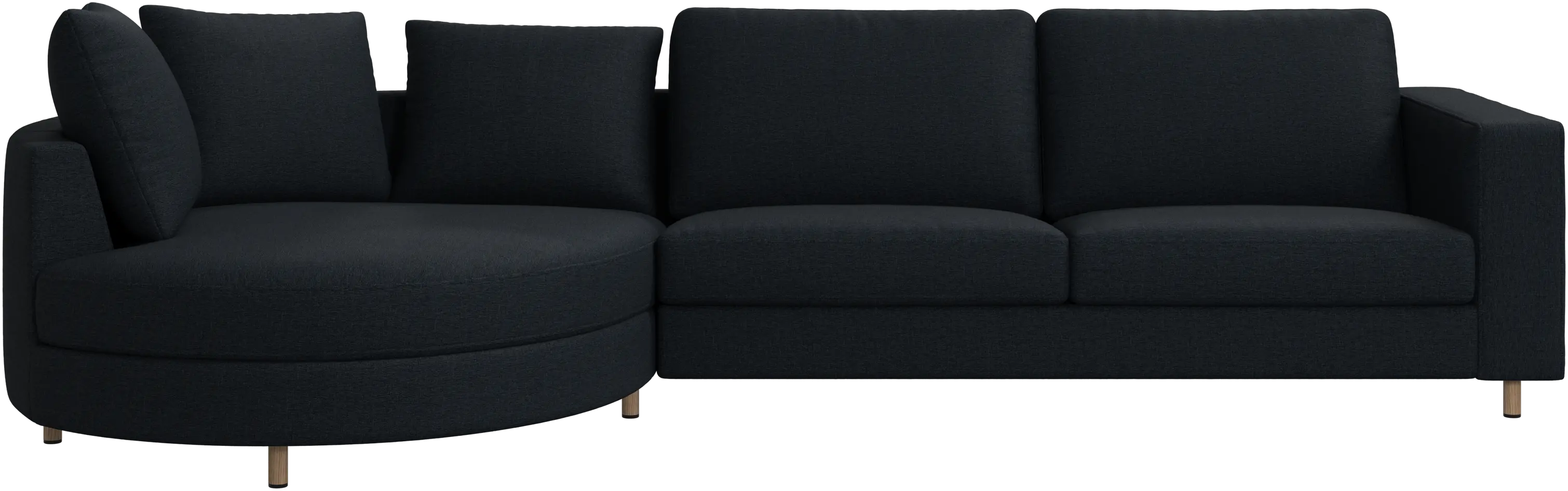 Indivi sofa with chaise longue left