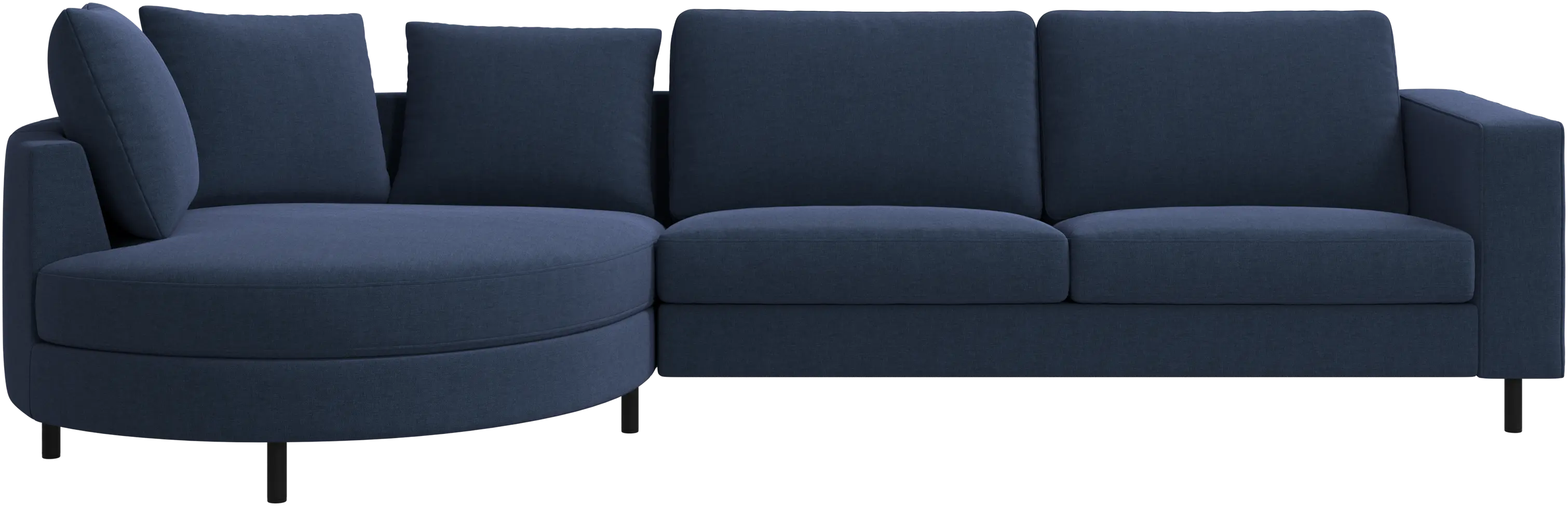 Sofá Indivi con módulo chaise-longue a la izquierda