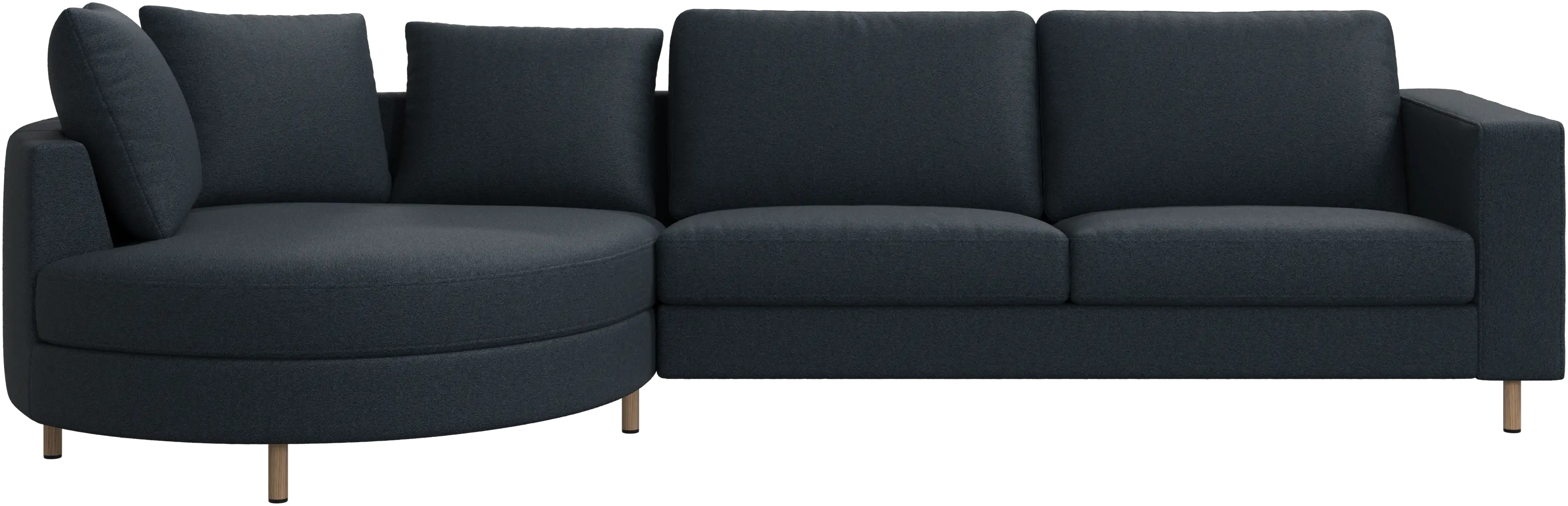 Indivi sofa with chaise longue left